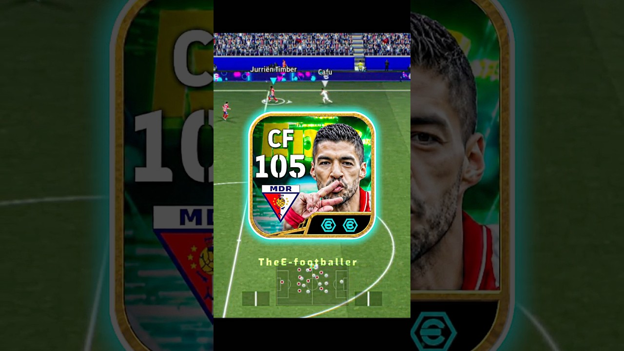 Blitz Curler Suarez ๐ฅHattrick ๐#efootball #efootballmobile #pes cover art