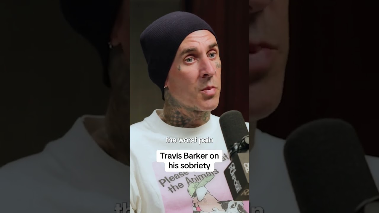 Travis Barker opens up about what led to his sobriety #jayshetty #travisbarker #shorts cover art