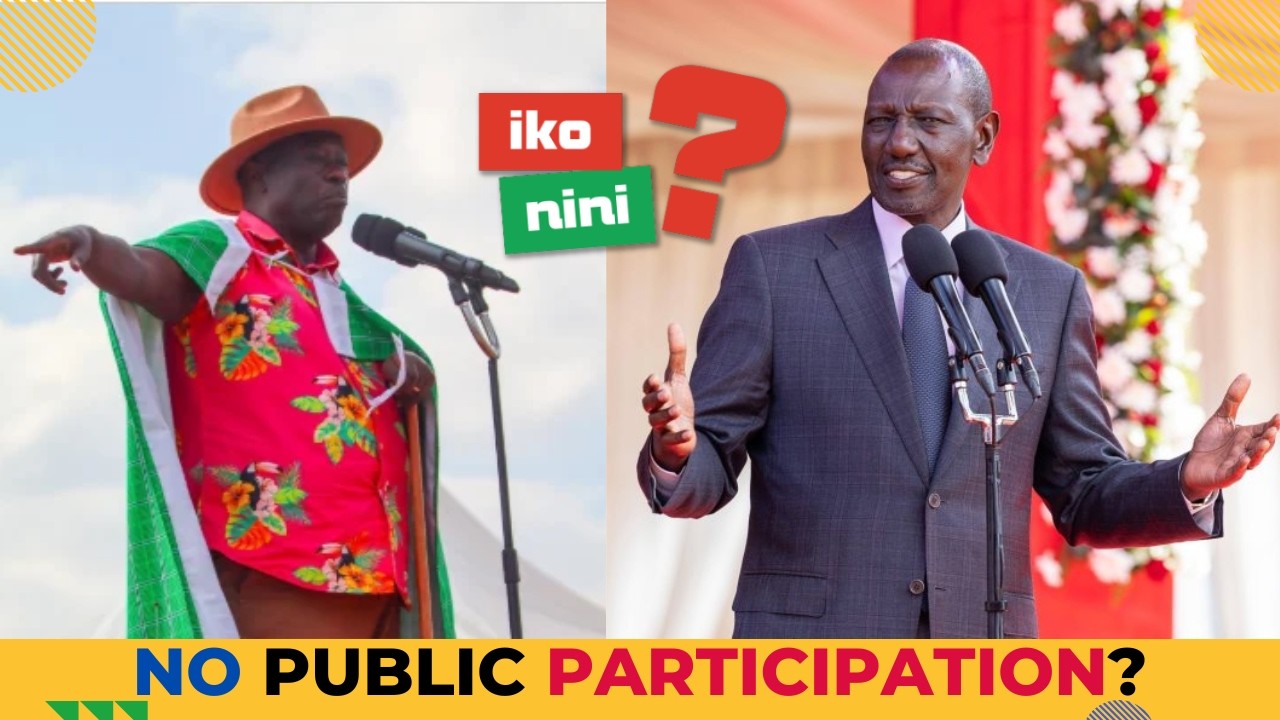 RUTO Says NO to Public Participation! + Gachagua MOCKS Kindiki & Julie Gichuru Escapes Backlash cover art