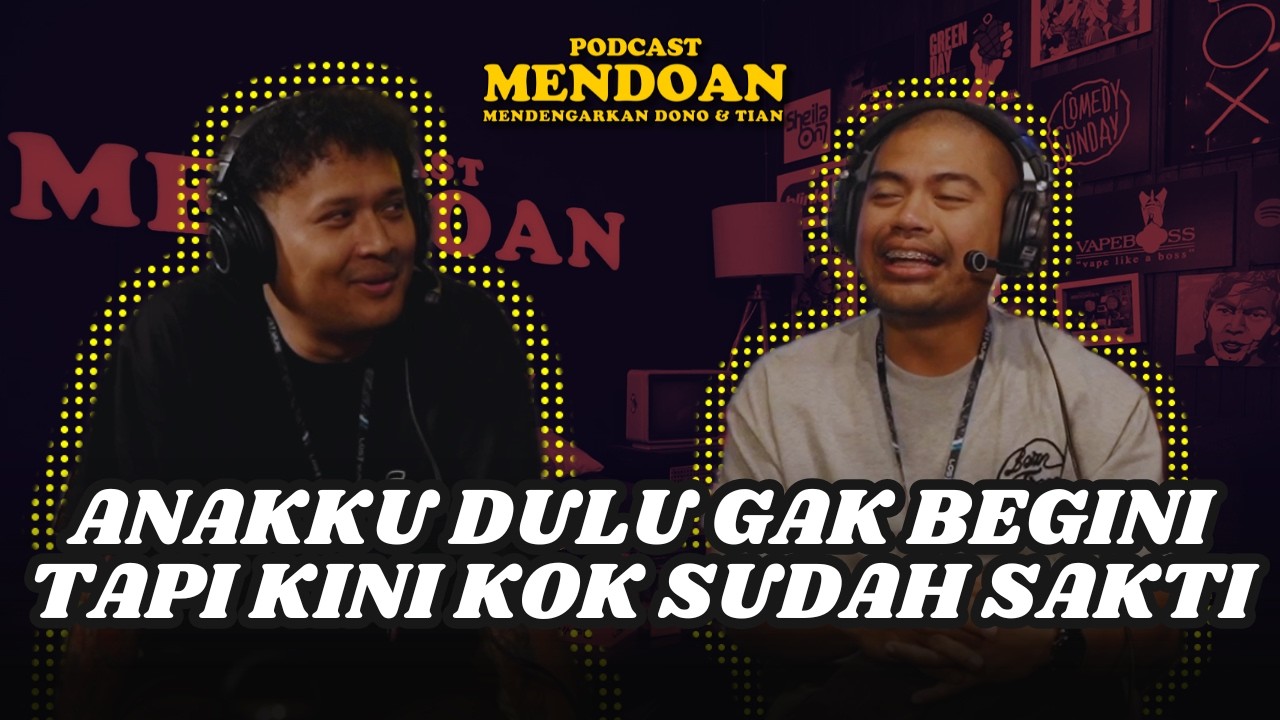 PODCAST MENDOAN - SAMPAI KAPAN ANAK MENJADI ANAK-ANAK? cover art