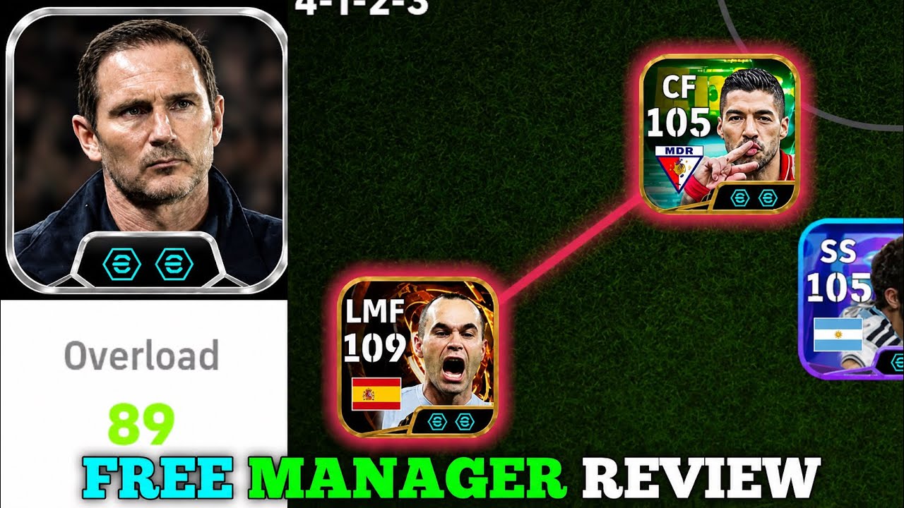 New Overload FREE Frank Lampard Manager Review! ๐ฅ New Overload Playstyle Explained | eFootball 2027 cover art