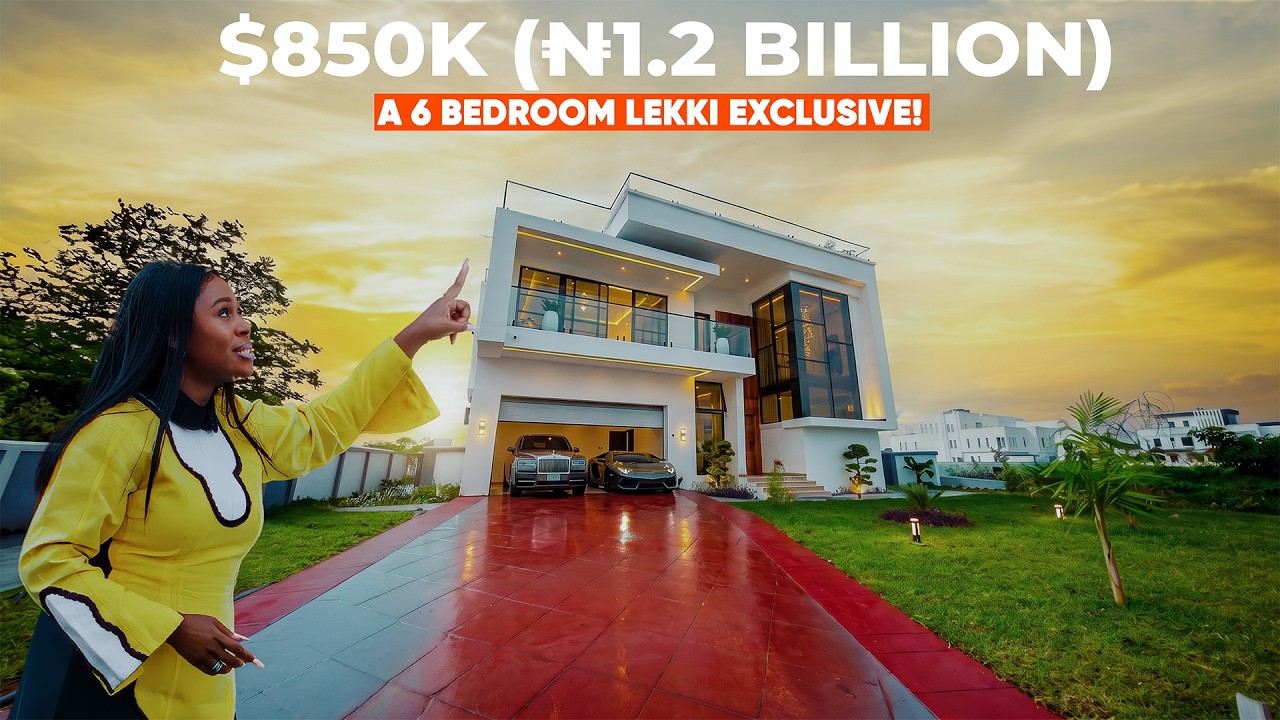 A Private Cinema, Swimming Pool, Garage, 8,418 Sq. Ft. of Luxury in Lekki for ₦1.2 Billion ($850K) cover art