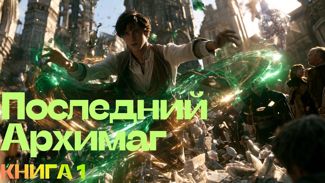 АУДИОКНИГА: ПОСЛЕДНИЙ АРХИМАГ | Книга 1 #попаданец #фантастика #фэнтези cover art
