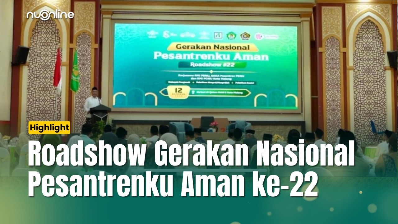 Halaqah Pengasuh Pesantren dalam Gerakan Nasional “Pesantrenku Aman” Roadshow ke-22 | Highlight cover art