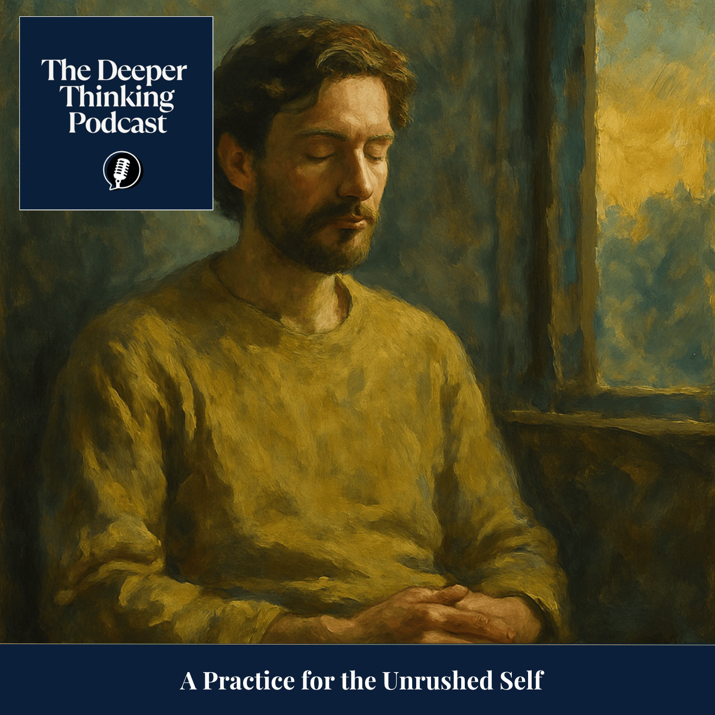 A Practice for the Unrushed Self - The Deeper Thinking Podcast cover art