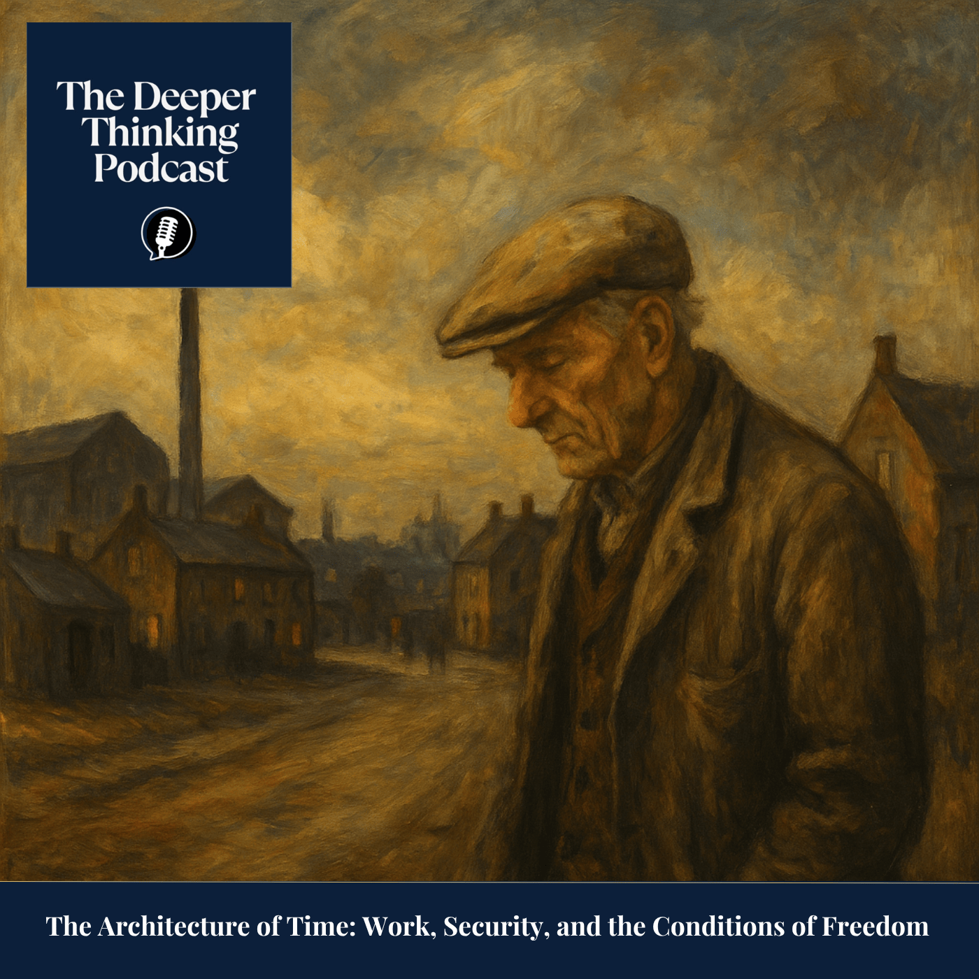The Architecture of Time: Work, Security, and the Conditions of Freedom - The Deeper Thinking Podcast cover art