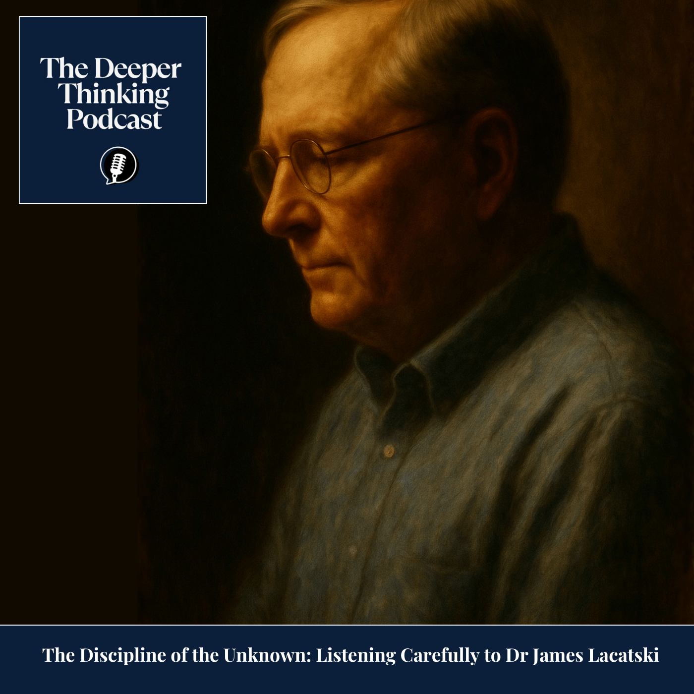 The Discipline of the Unknown: Listening Carefully to Dr James Lacatski - The Deeper Thinking Podcast cover art