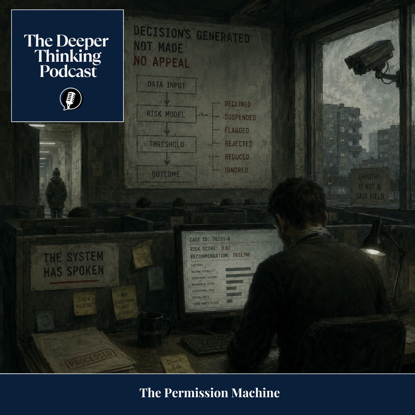 The Permission Machine - The Deeper Thinking Podcast cover art