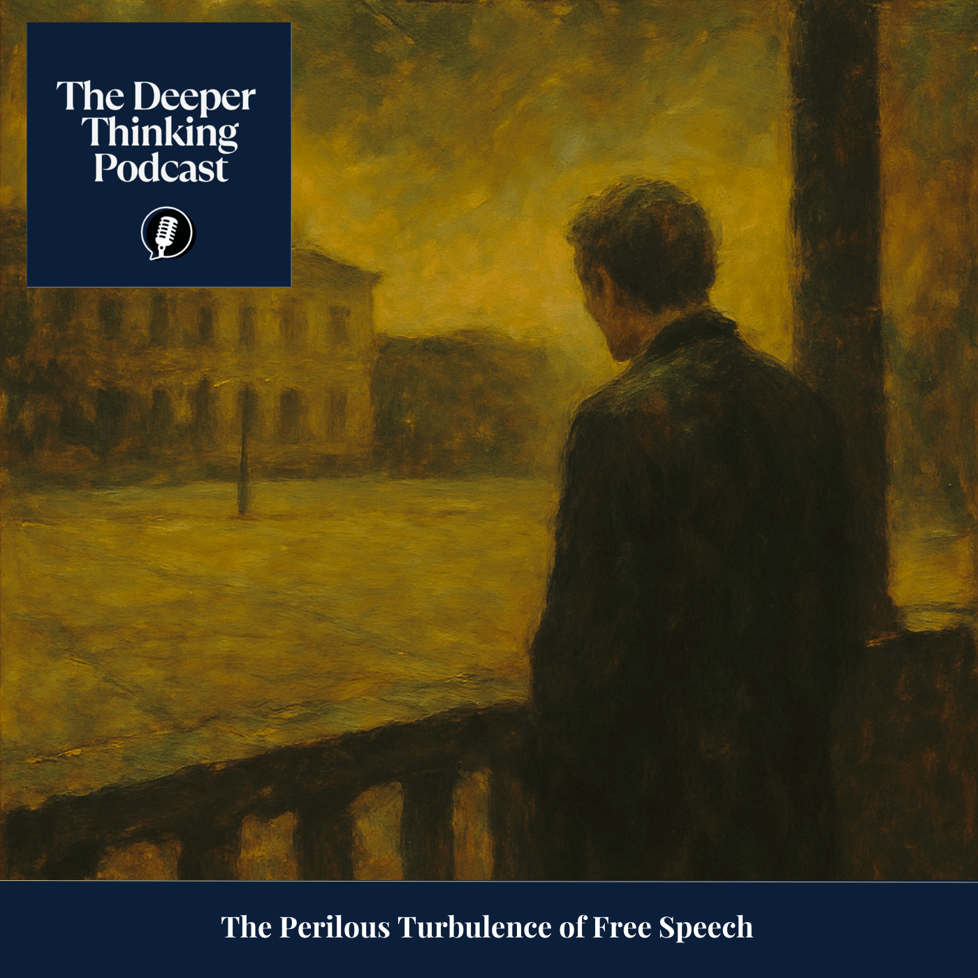 The Perilous Turbulence of Free Speech - The Deeper Thinking Podcast cover art