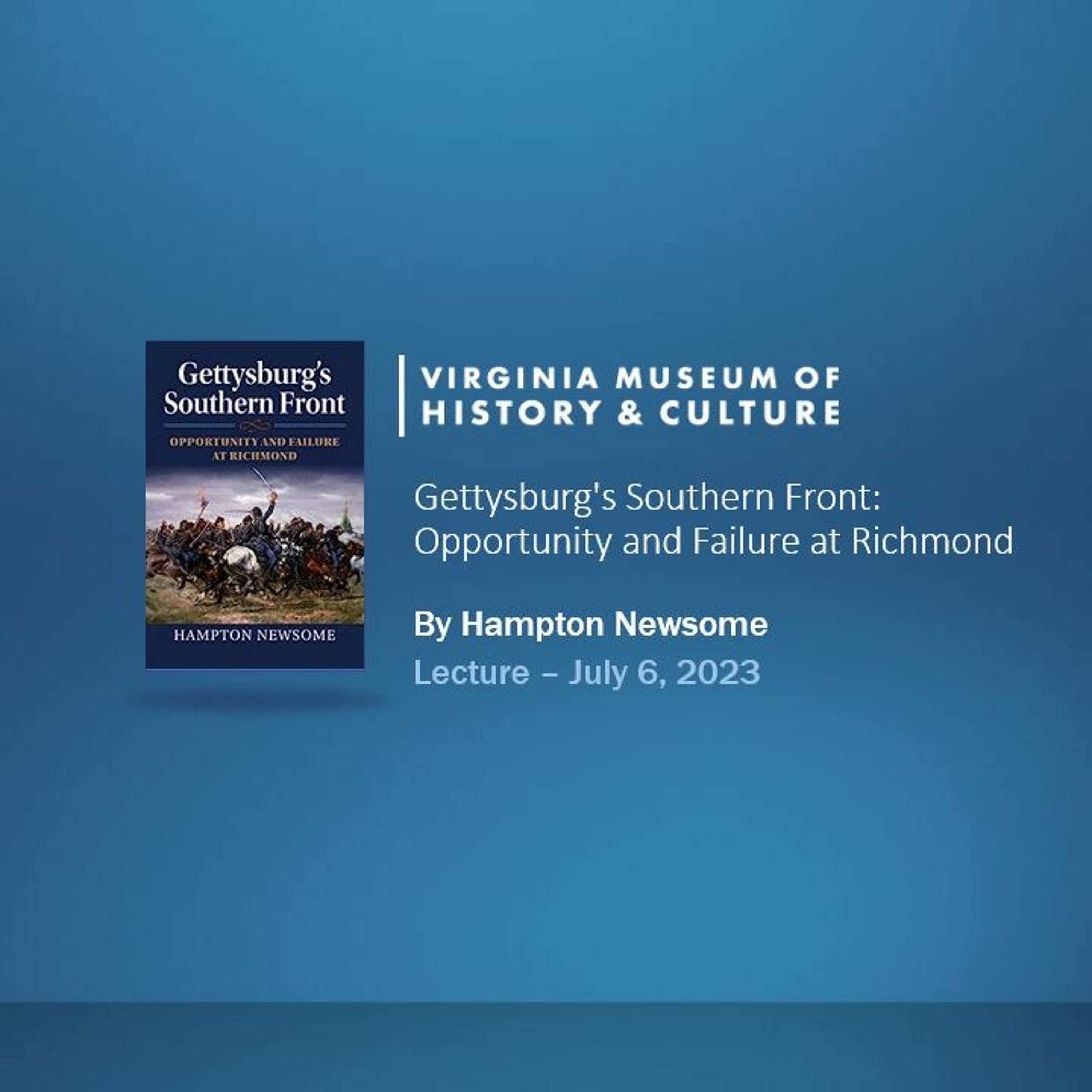 Gettysburg’s Southern Front: Opportunity and Failure at Richmond cover art