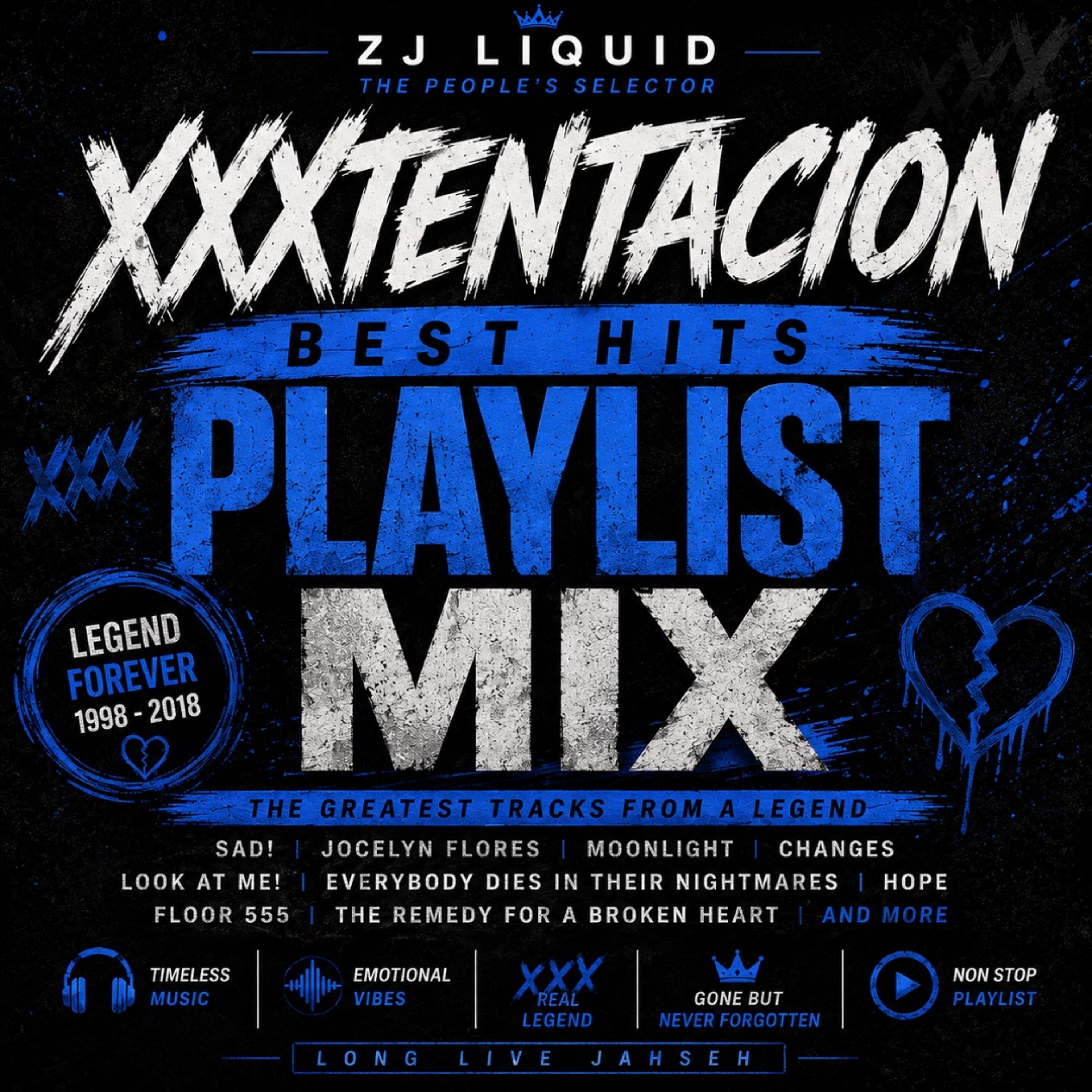 XXXTENTACION BEST HITS PLAYLIST MIX