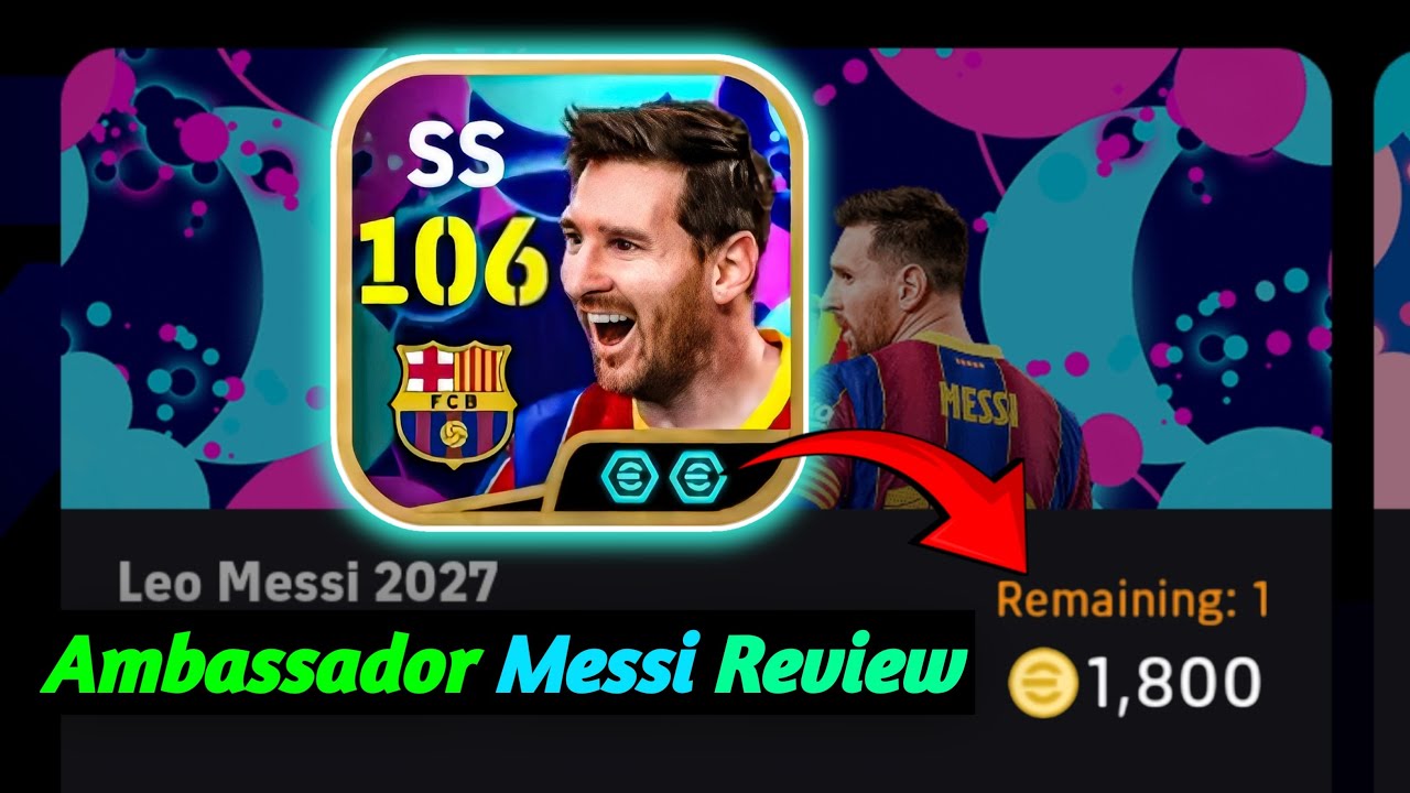 Messi Ambassador Pack Review! Worth 1800 Coins or Skip? cover art