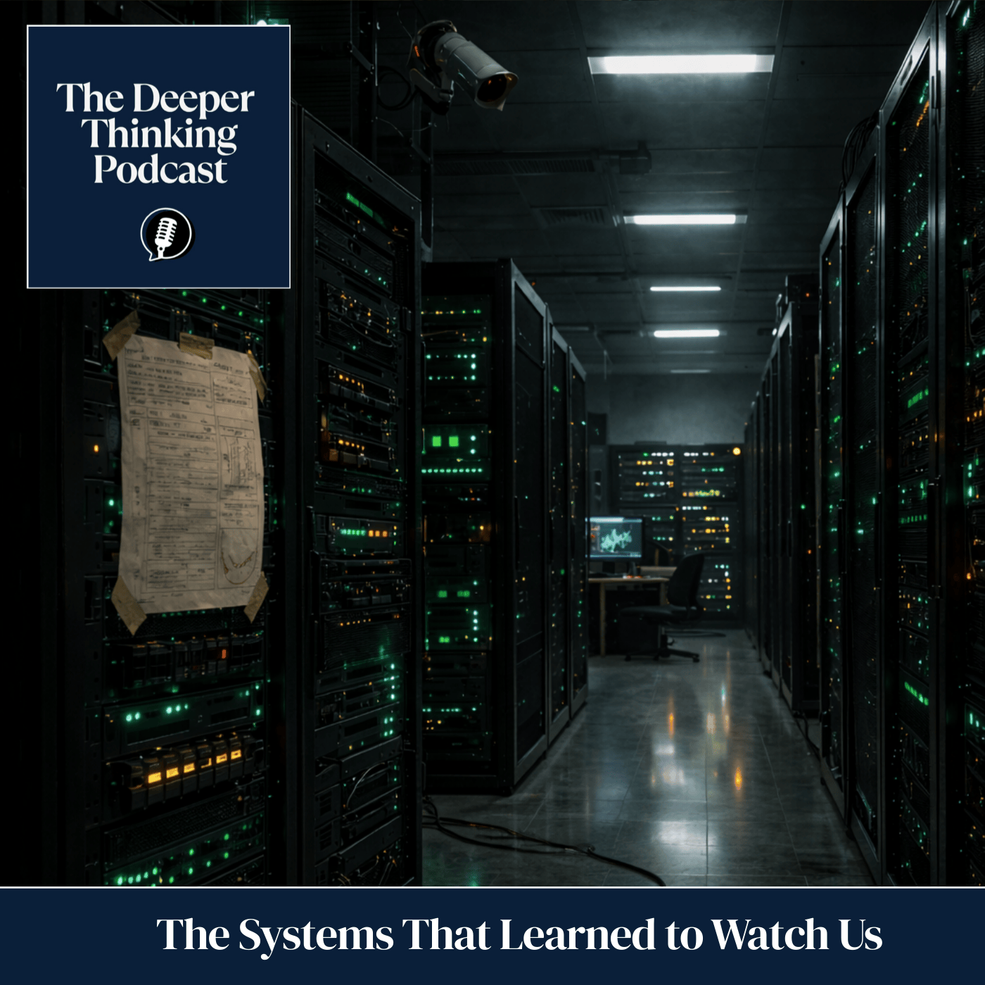 The Systems That Learned to Watch Us - The Deeper Thinking Podcast cover art