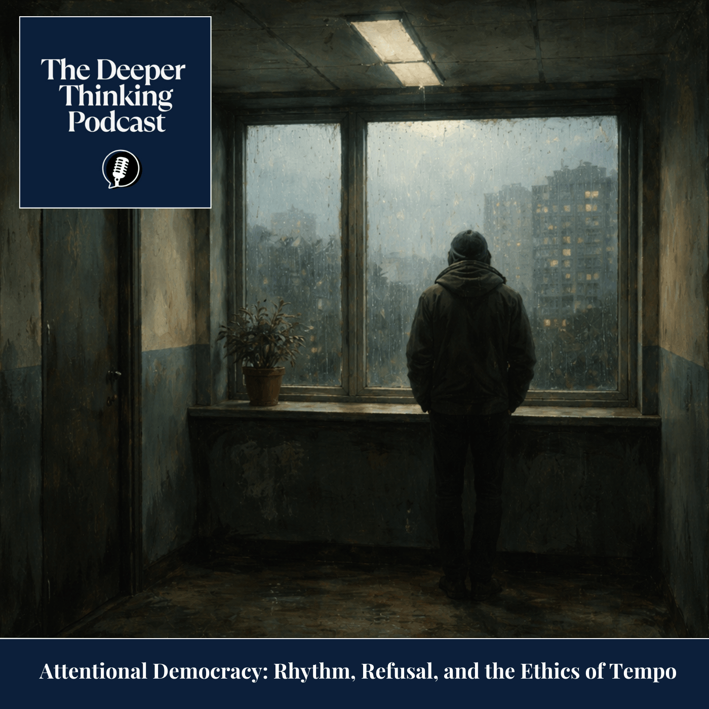 Attentional Democracy: Rhythm, Refusal, and the Ethics of Tempo - The Deeper Thinking Podcast cover art