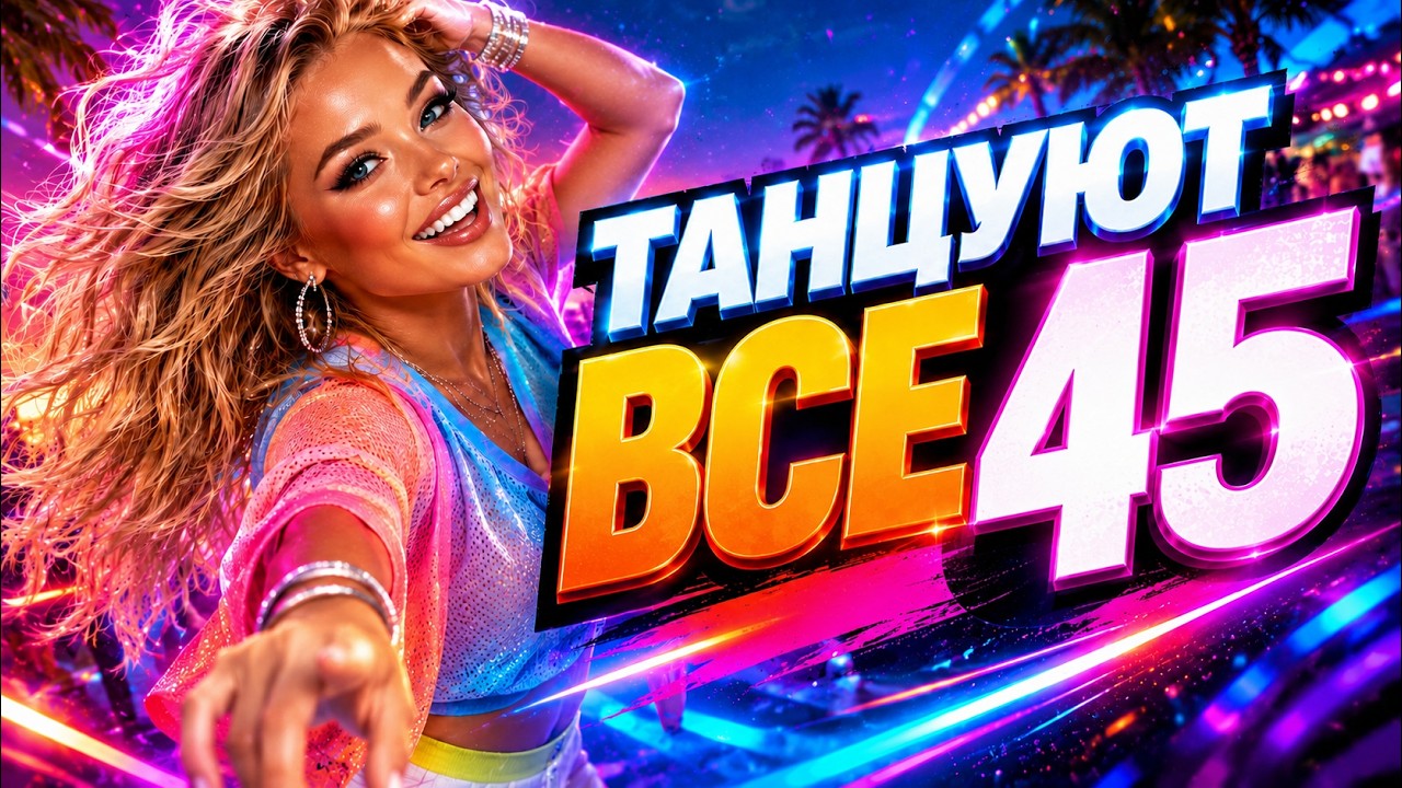 ТАНЦУЮТ ВСЕ №45 🔥 Танцевальные хиты 2026 | Русская музыка для настроения cover art