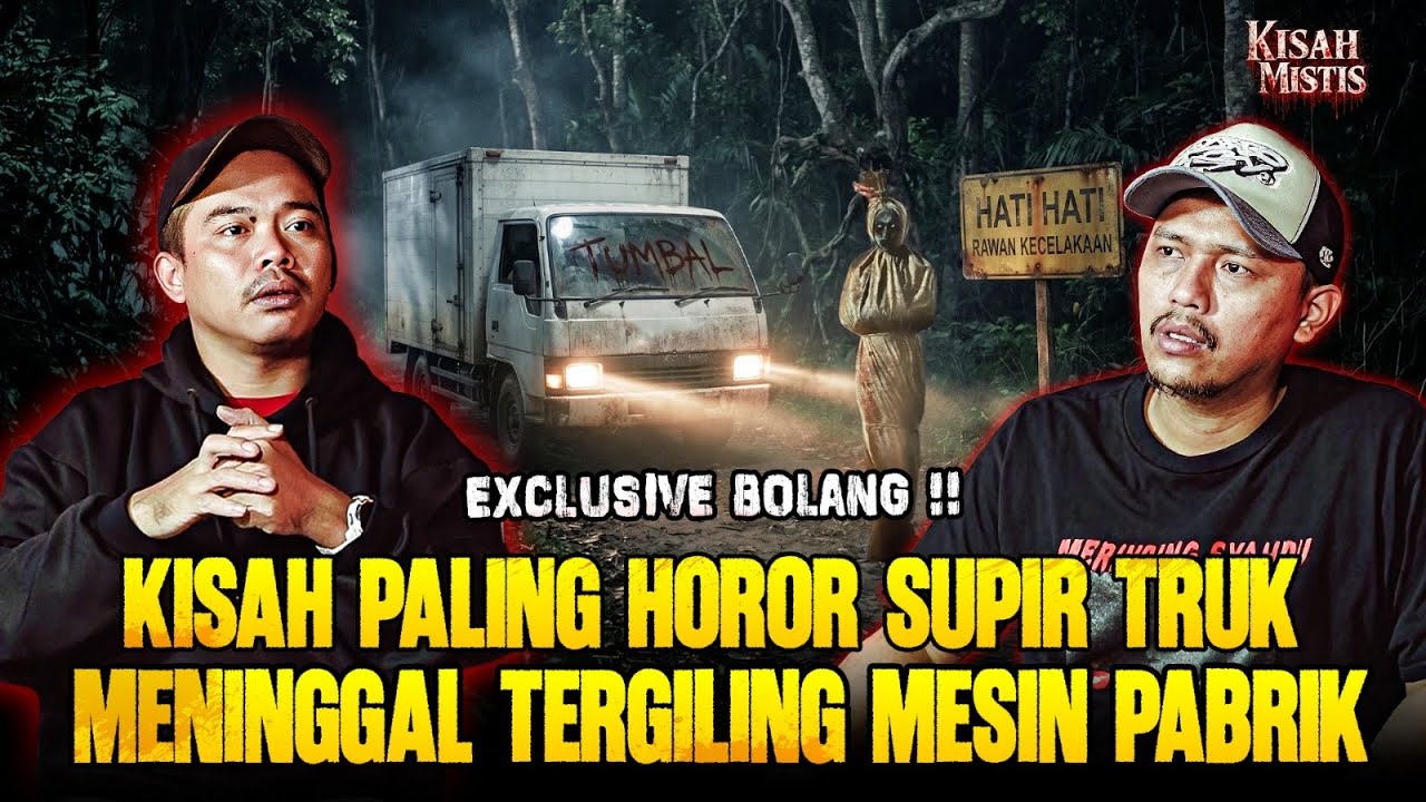NGERI!! SUPIR TRUK INI DIJADIKAN TUMBAL PESUGIHAN BOS GARMEN,SUPIR TRUK GA ADA YANG SANGGUP DISINI ! cover art