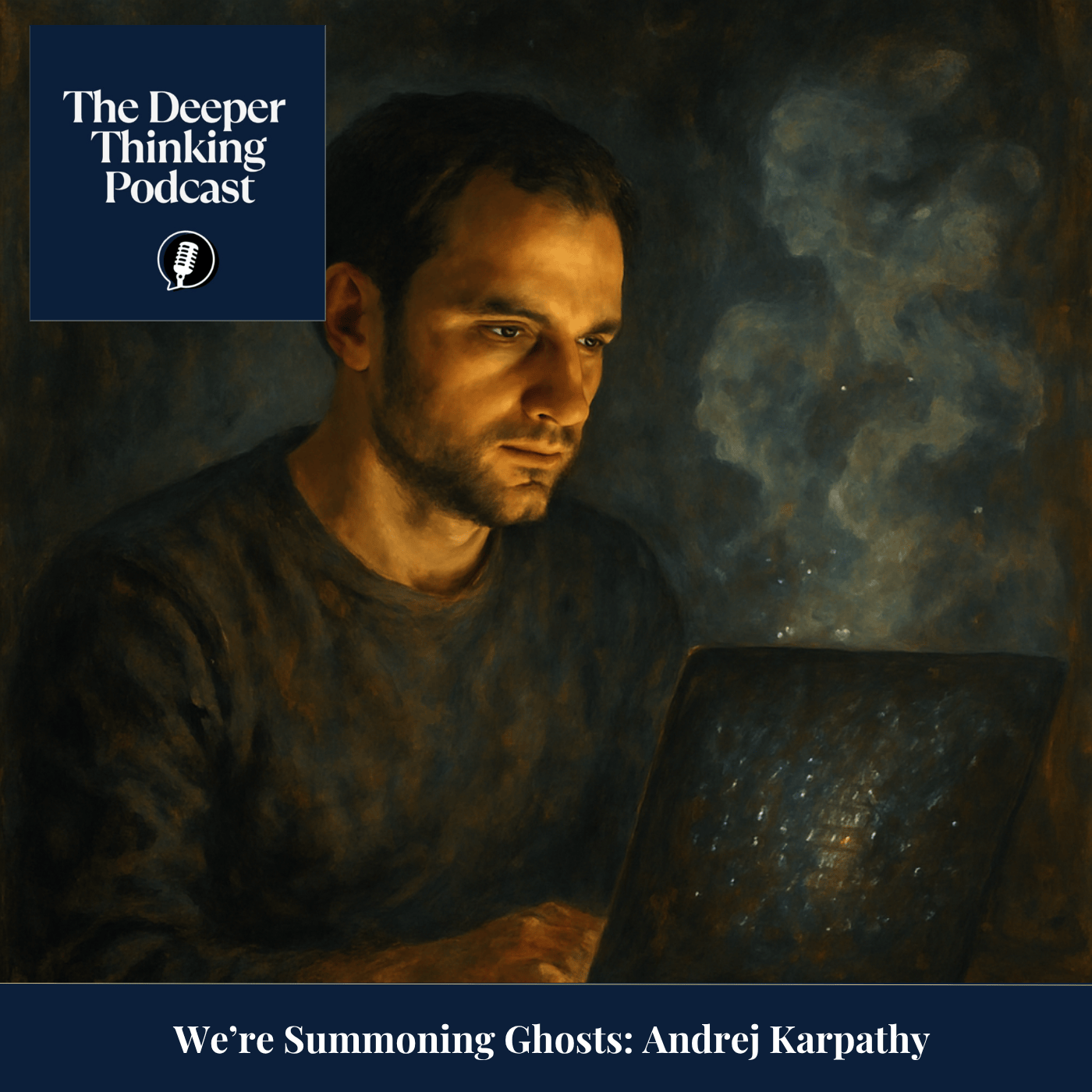 We’re Summoning Ghosts: Andrej Karpathy  - The Deeper Thinking Podcast cover art