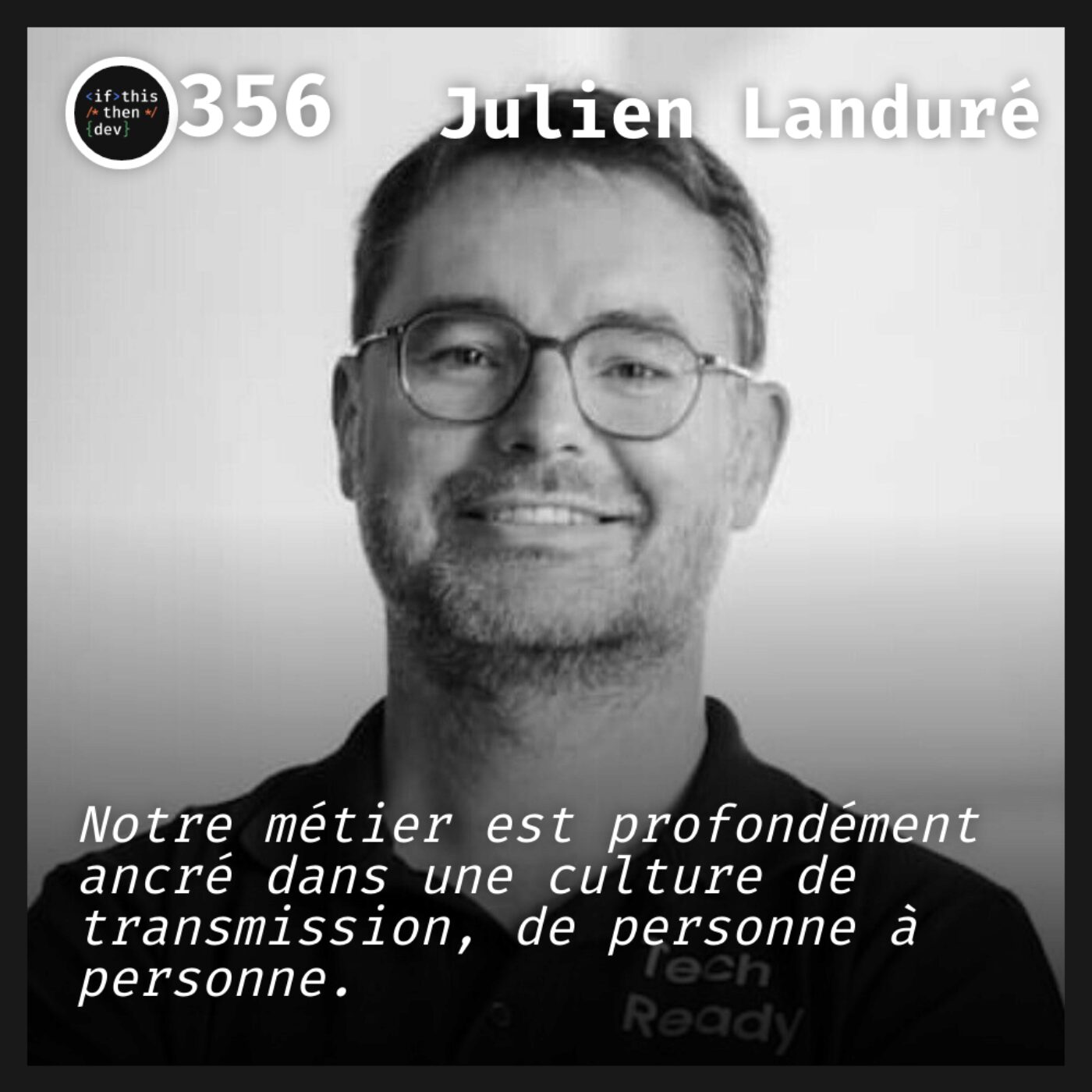 #356.src - La force de la conférence: Pourquoi les devs ont besoin de se retrouver IRL avec Julien Landuré cover art