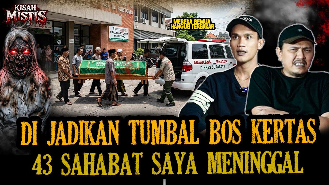 EDAN HOROR BANGET.MEREKA SEMUA MENINGGAL KEBAKAR DAN CUMA TERSISA SAYA DAN SECURITY YANG MASIH HIDUP cover art