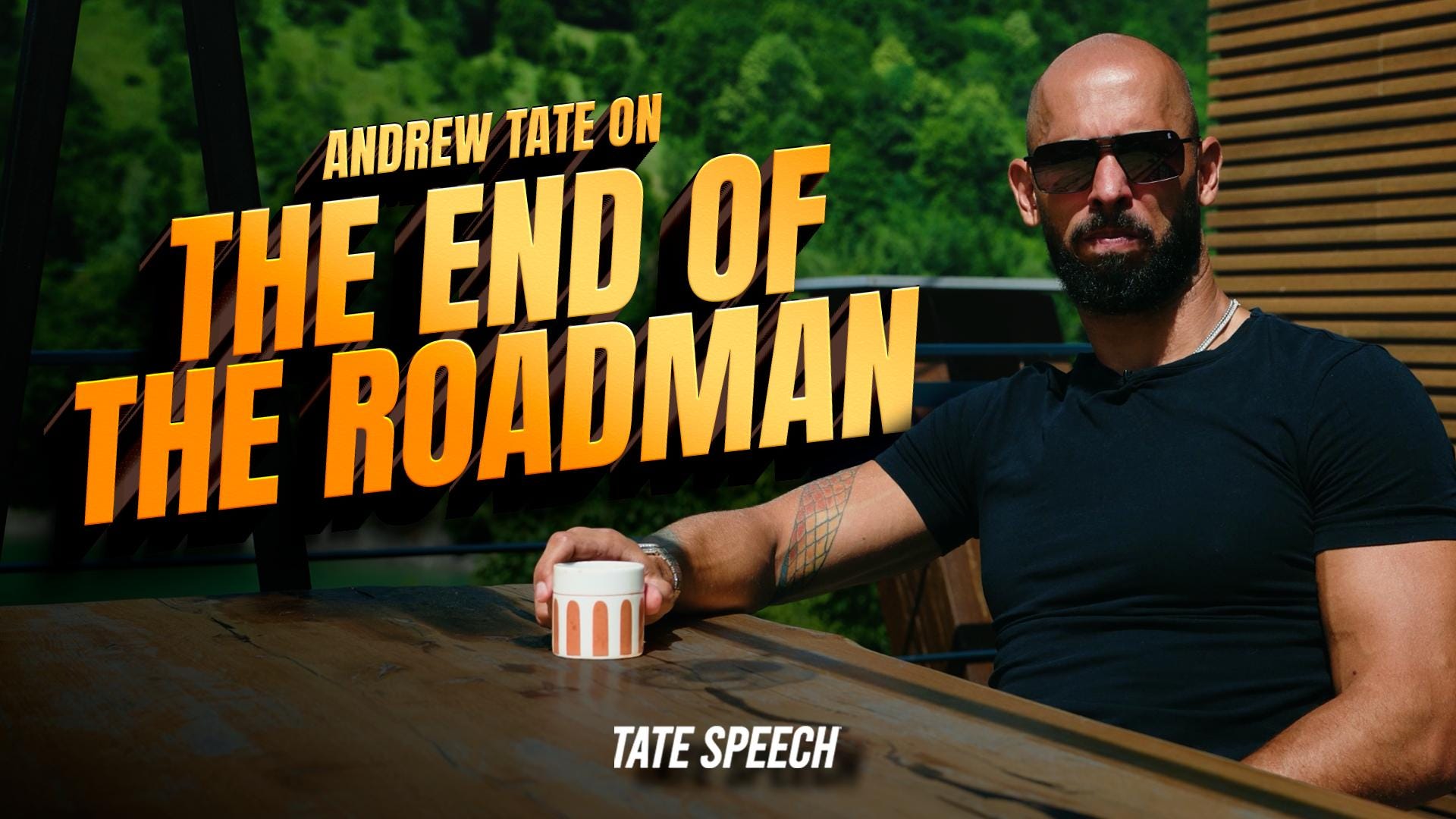 Andrew Tate on The End of Roadman cover art