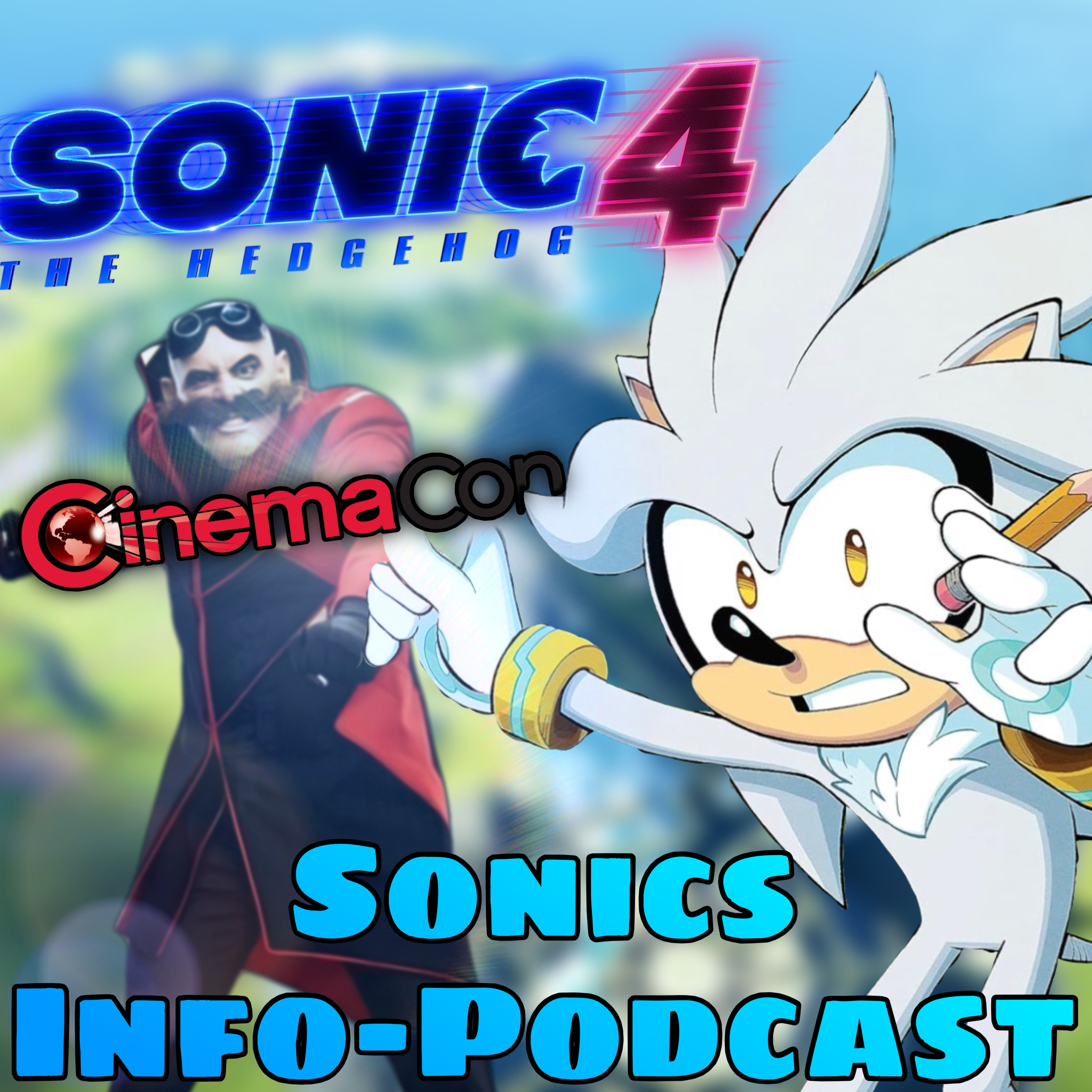 #301 Erster Ausschnitt aus dem Sonic 4 Film gezeigt - CinemaCon und Artworks! cover art