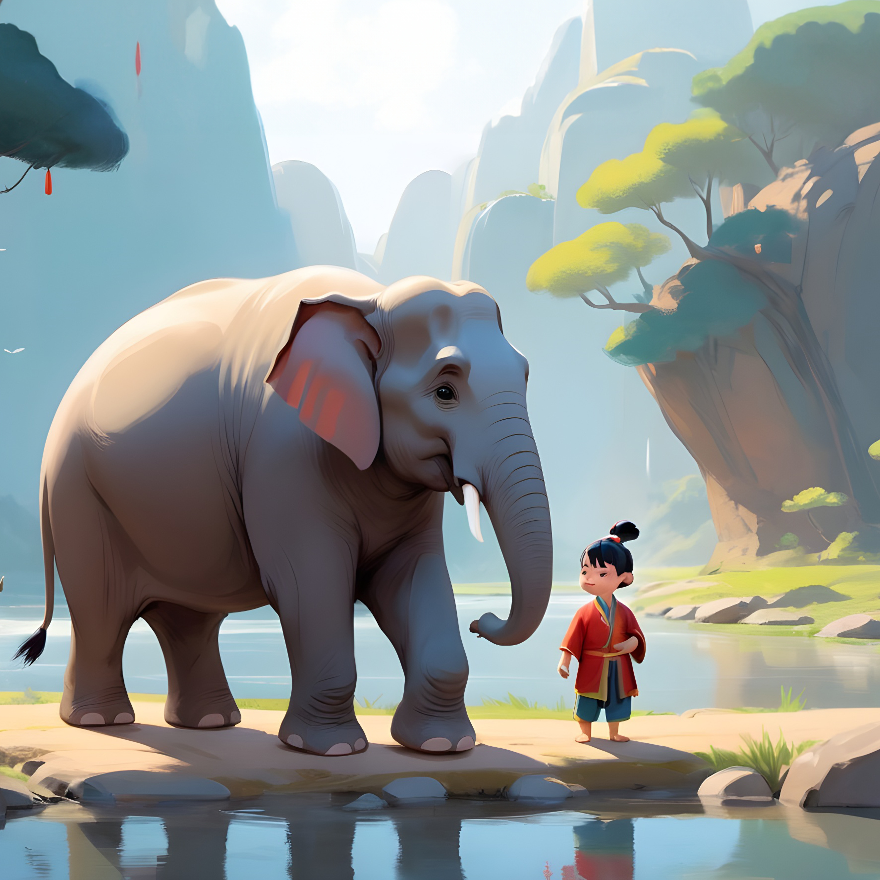 Comment Kim pesa l'éléphant cover art