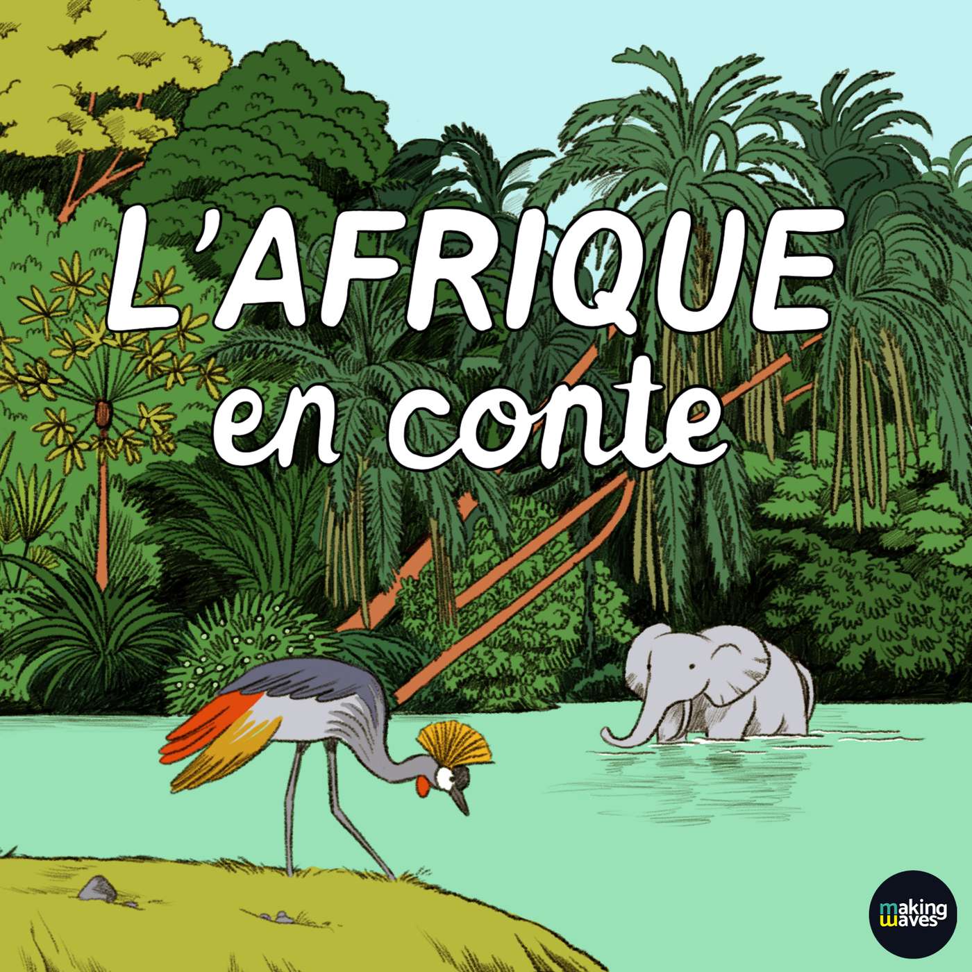 L'Afrique en conte cover art