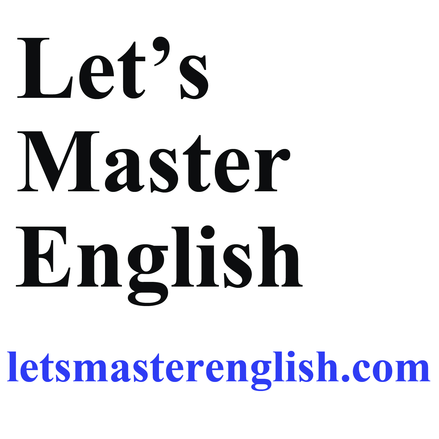 Let's Master English! An English podcast for English learners cover art