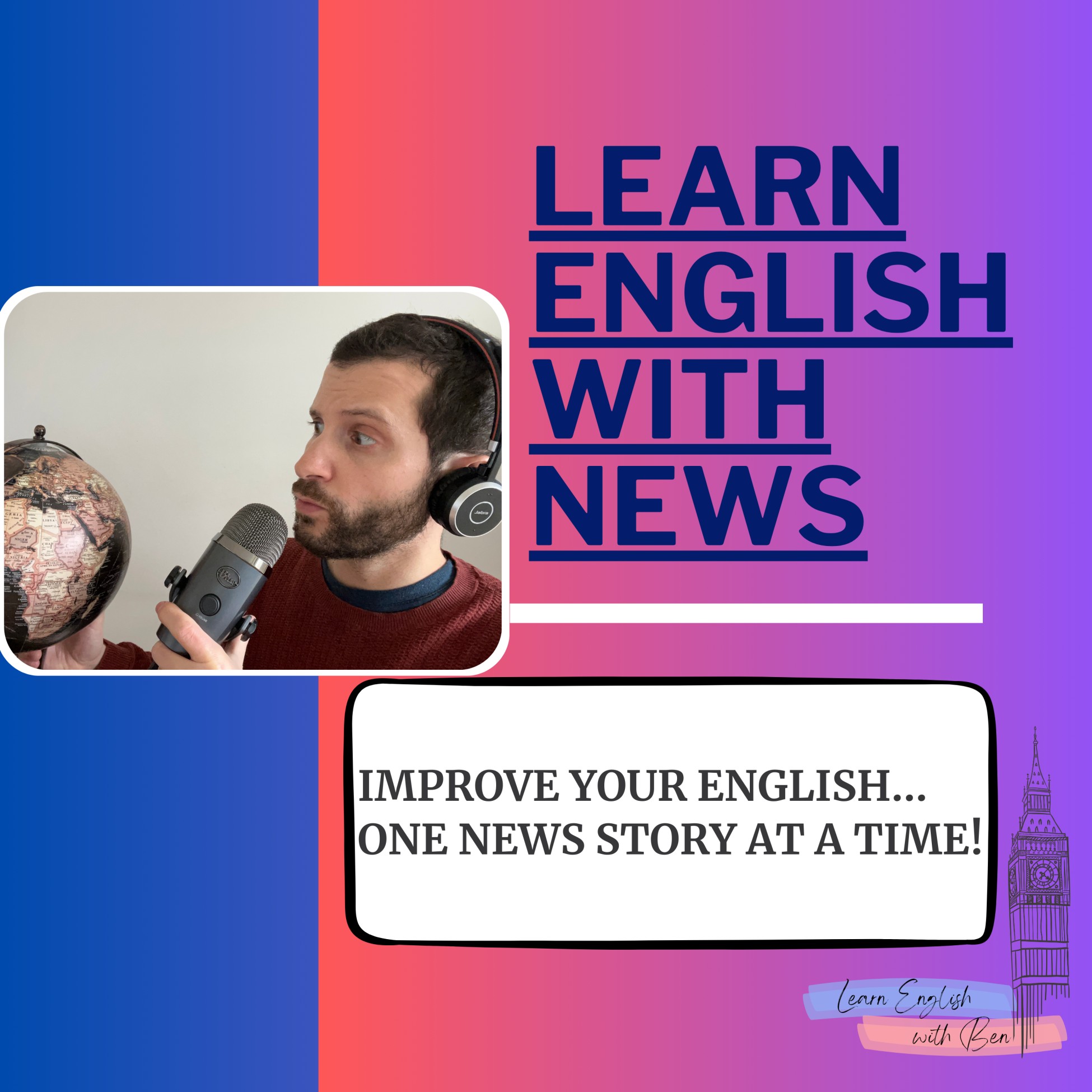 Learn English With News cover art