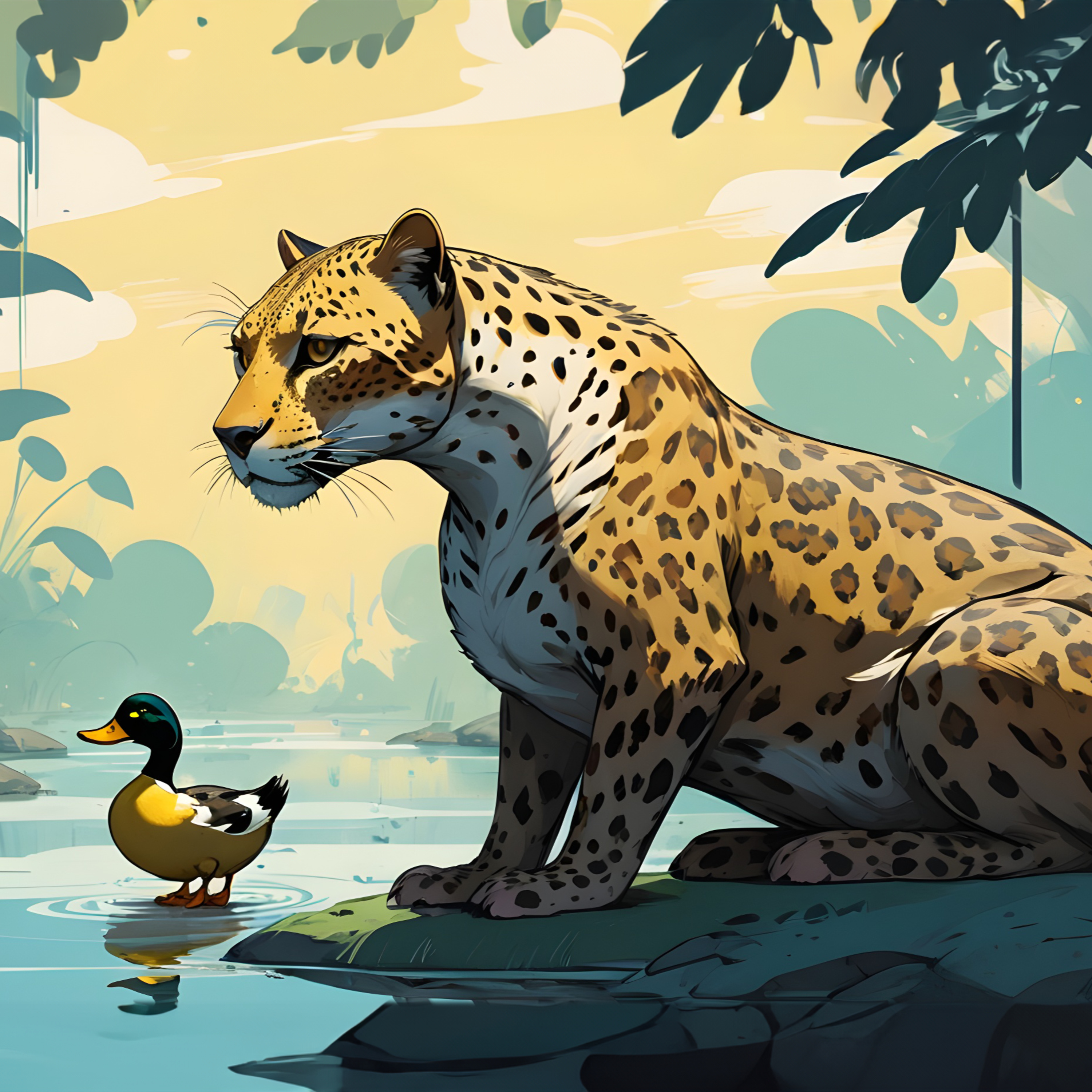Le Léopard exigeant cover art