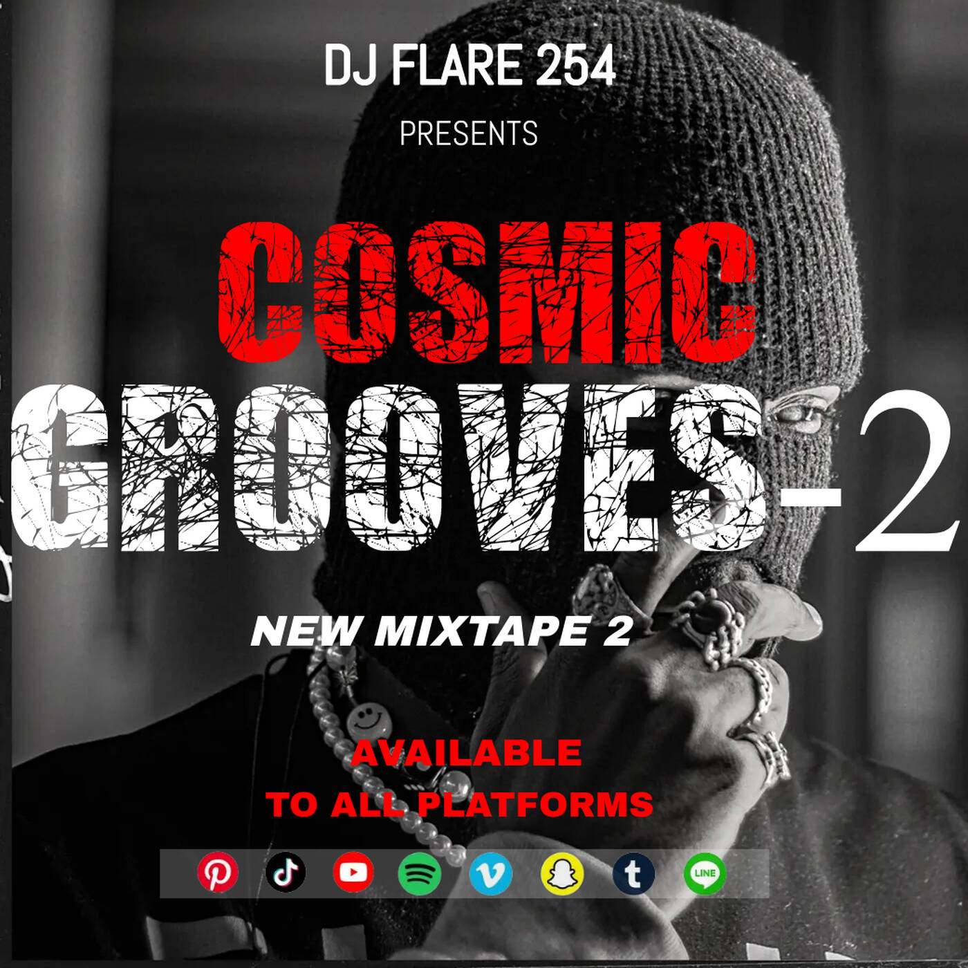 DJ FLARE - Cosmic Grooves 002 || Ali Bomaye cover art
