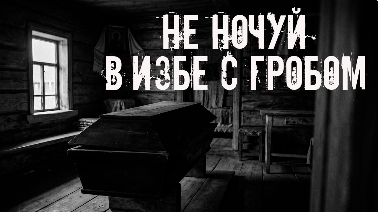 Не ночуй в избе с гробом! Страшные истории на ночь. Страшилки на ночь cover art