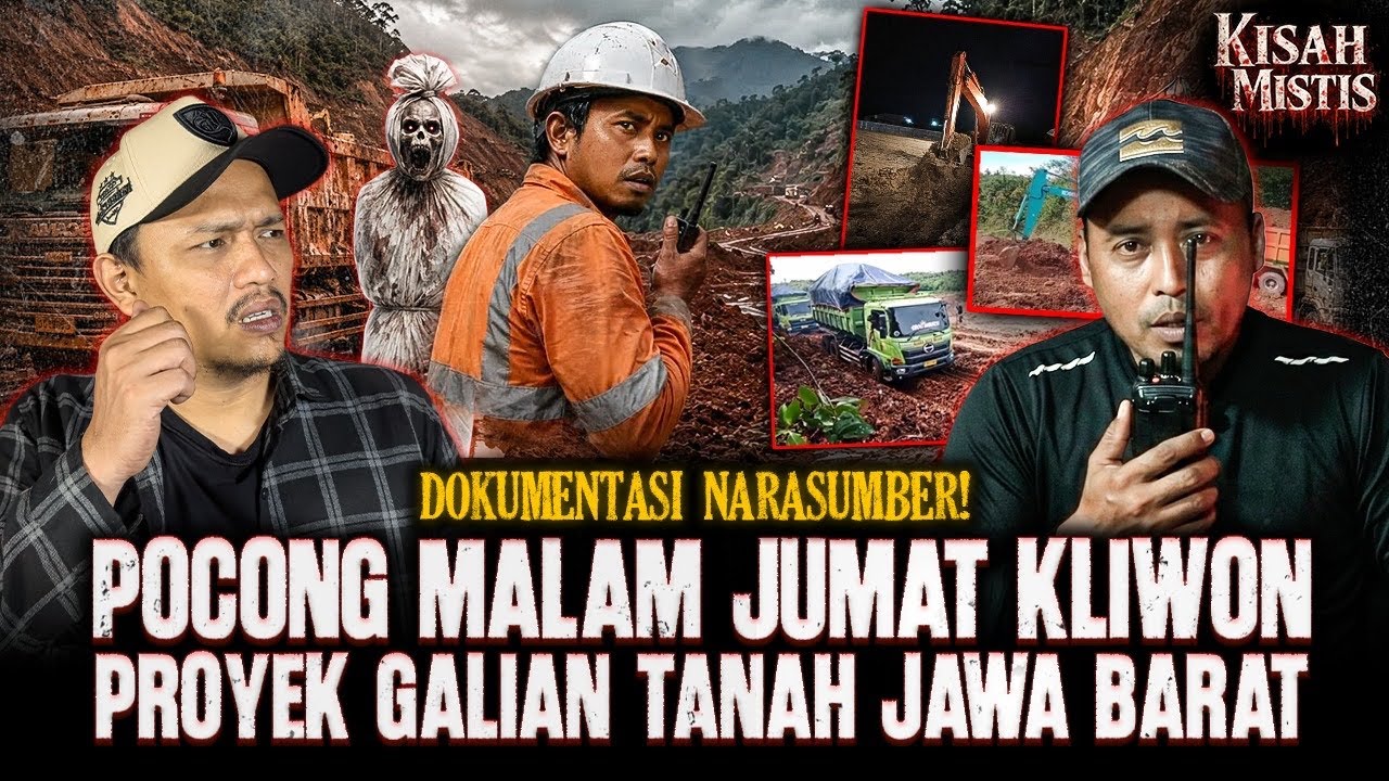 KISAH HOROR PEKERJA TAMBANG!! POCONG MALAM JUMAT KLIWON PENGHUNI GALIAN TAMBANG,SAMPE MENINGGAL!! cover art