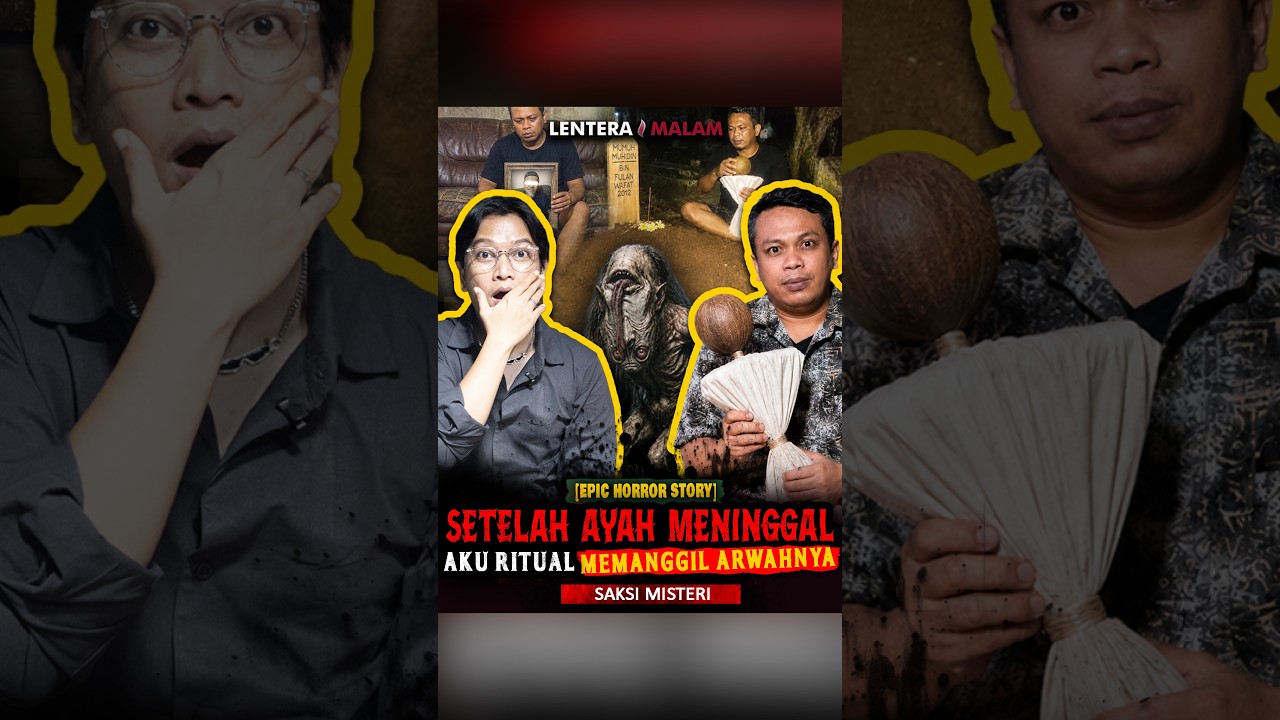 AKU MEMANGGIL ARWAH AYAHKU!! #shorts cover art