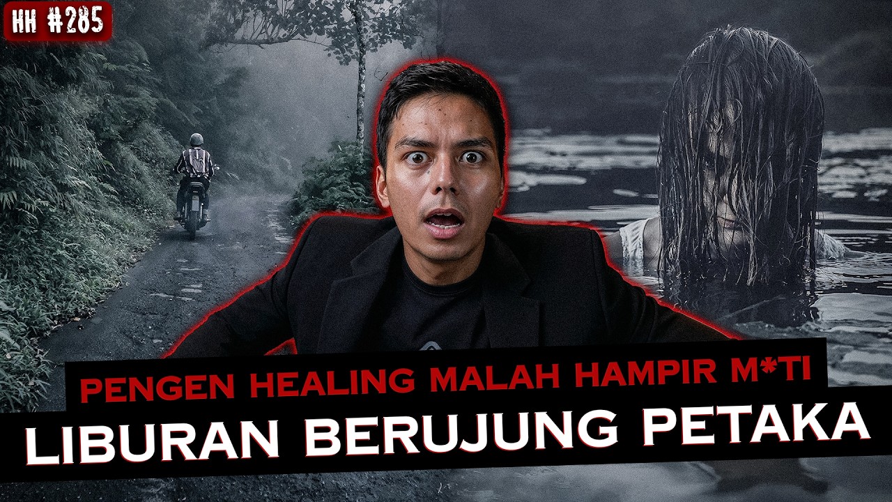LIBURAN DI CURUG PANDEGLANG BERUJUNG KETEMPELAN | #haushorror cover art
