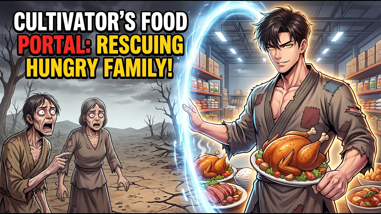 Bullied by Relatives in a Famine-Era Wasteland,I Awaken a Two-Way Space and Feast on Meat Every Meal cover art