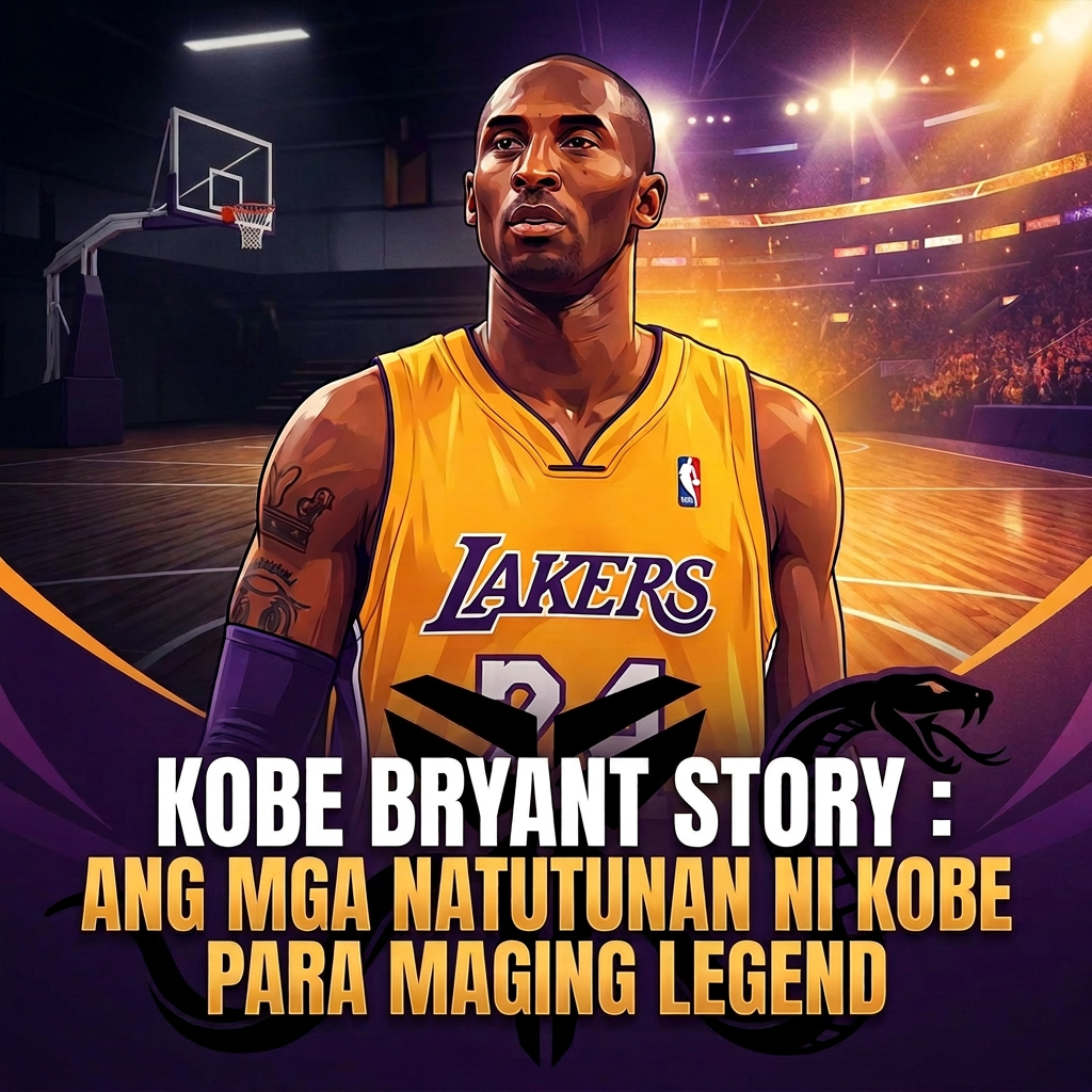 KOBE BRYANT STORY : ANG MGA NATUTUNAN NI KOBE PARA MAGING LEGEND cover art