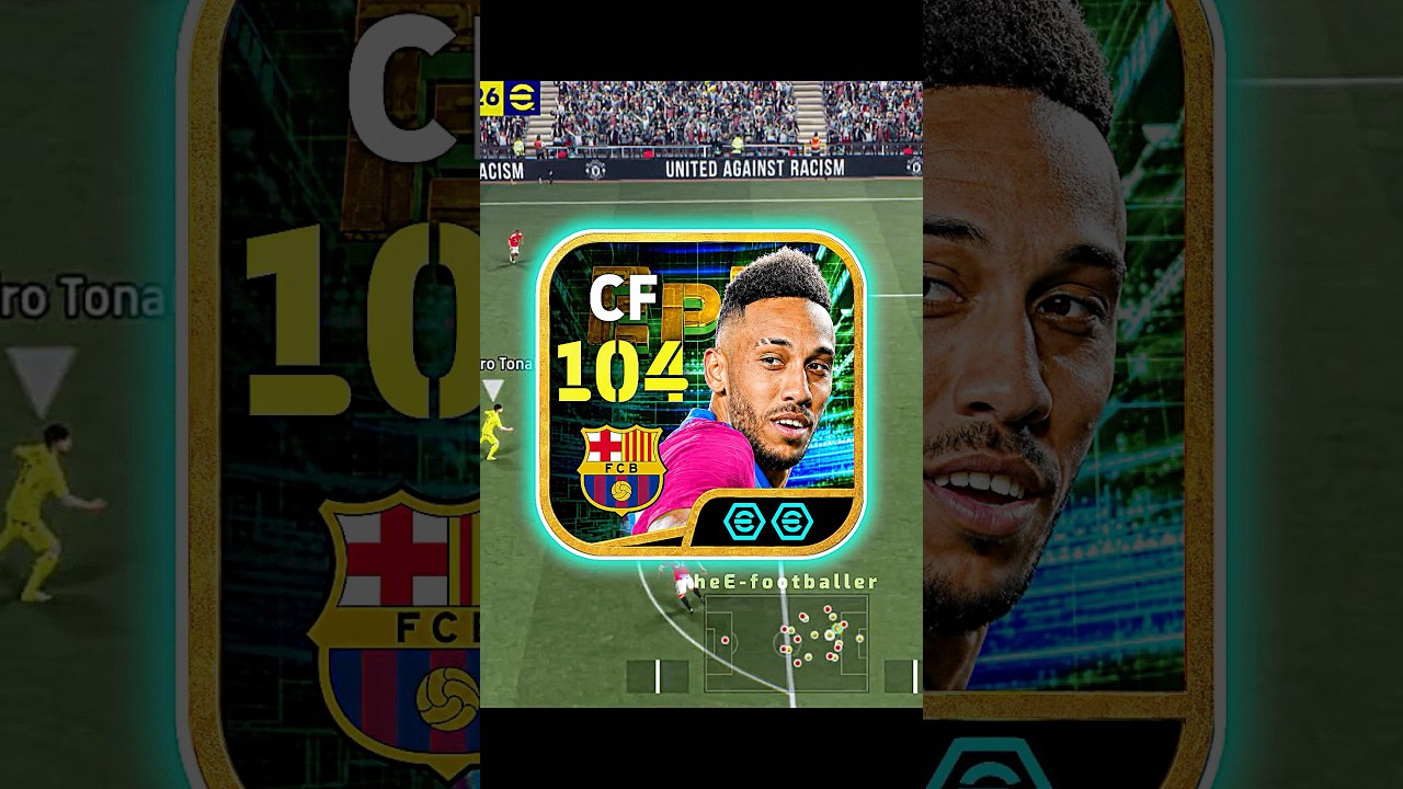 Free Epic Aubameyang Low Screamer ๐ฅ#efootball #efootballmobile #pes #shorts cover art