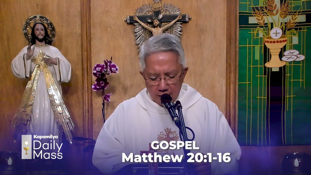 August 19, 2026 | Trusting in God’s Generous Heart | Kapamilya Daily Mass cover art