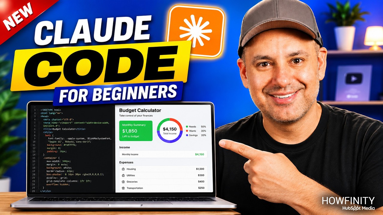 Claude Code Tutorial For Beginners: Build Your First App cover art