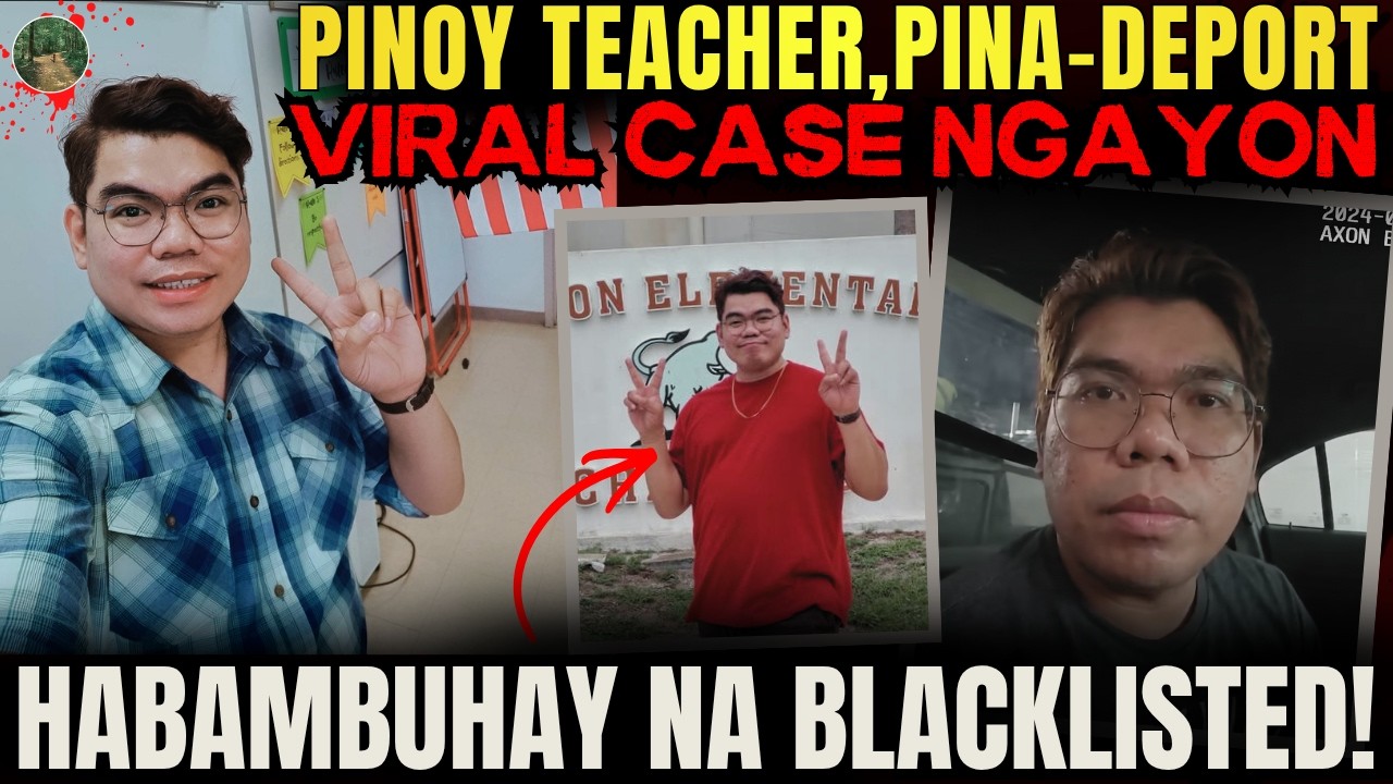 PINOY TEACHER, HABAMBUHAY NG BLACKLISTED SA USA SA KASAMAANG GINAWA!! HULI!! [ Tagalog Crime Story ] cover art