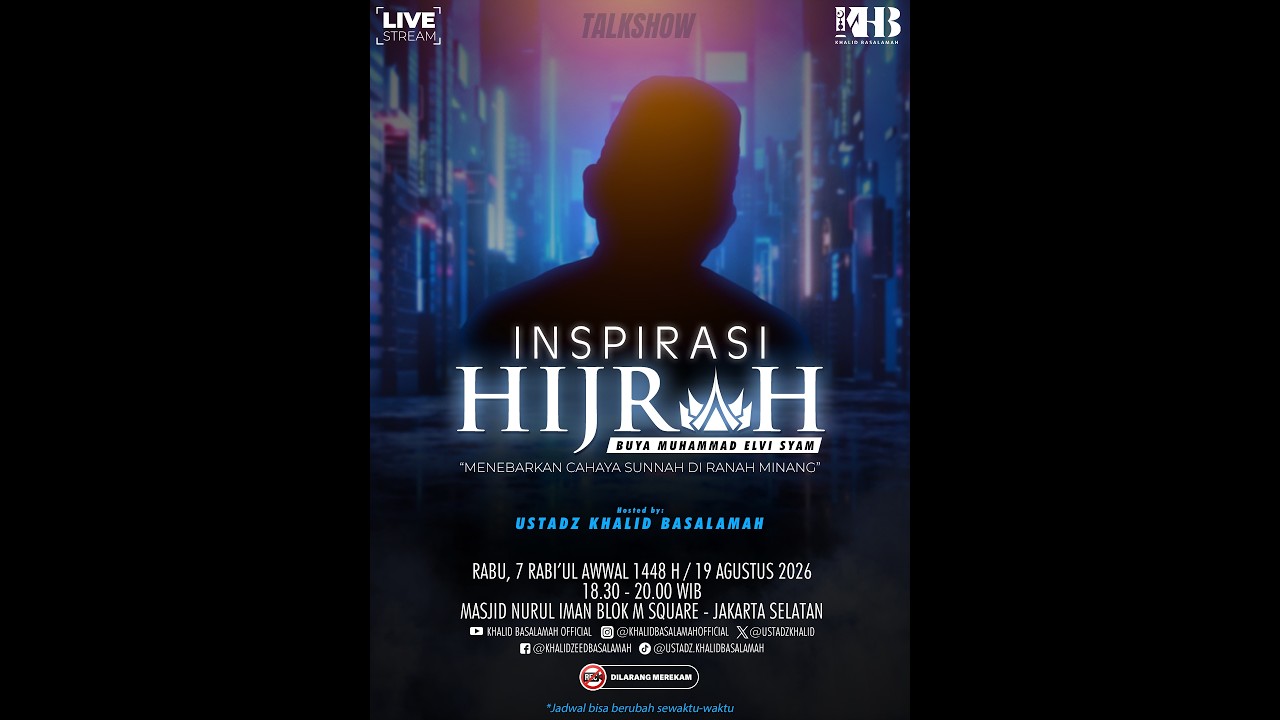 TEASER TALKSHOW INSPIRASI HIJRAH - MENEBARKAN CAHAYA SUNNAH DI RANAH MINANG cover art