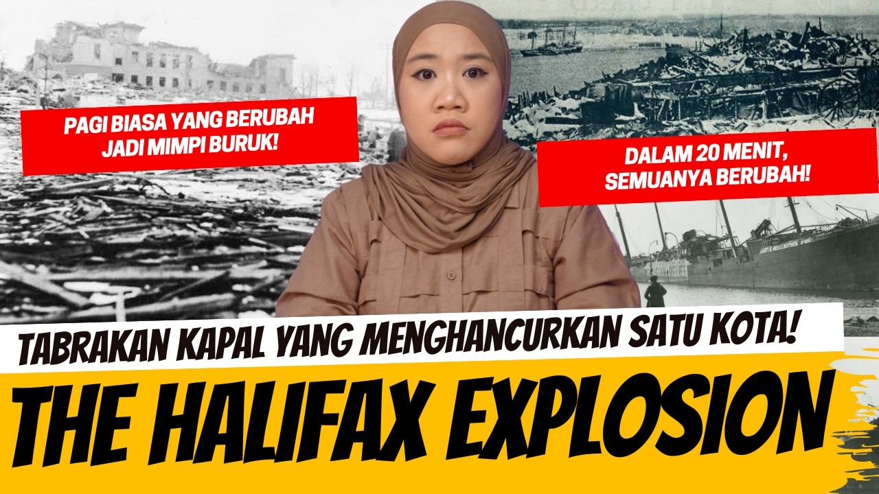 THE HALIFAX EXPLOSION - TABRAKAN KAPAL YANG MENGHANCURKAN SATU KOTA! cover art