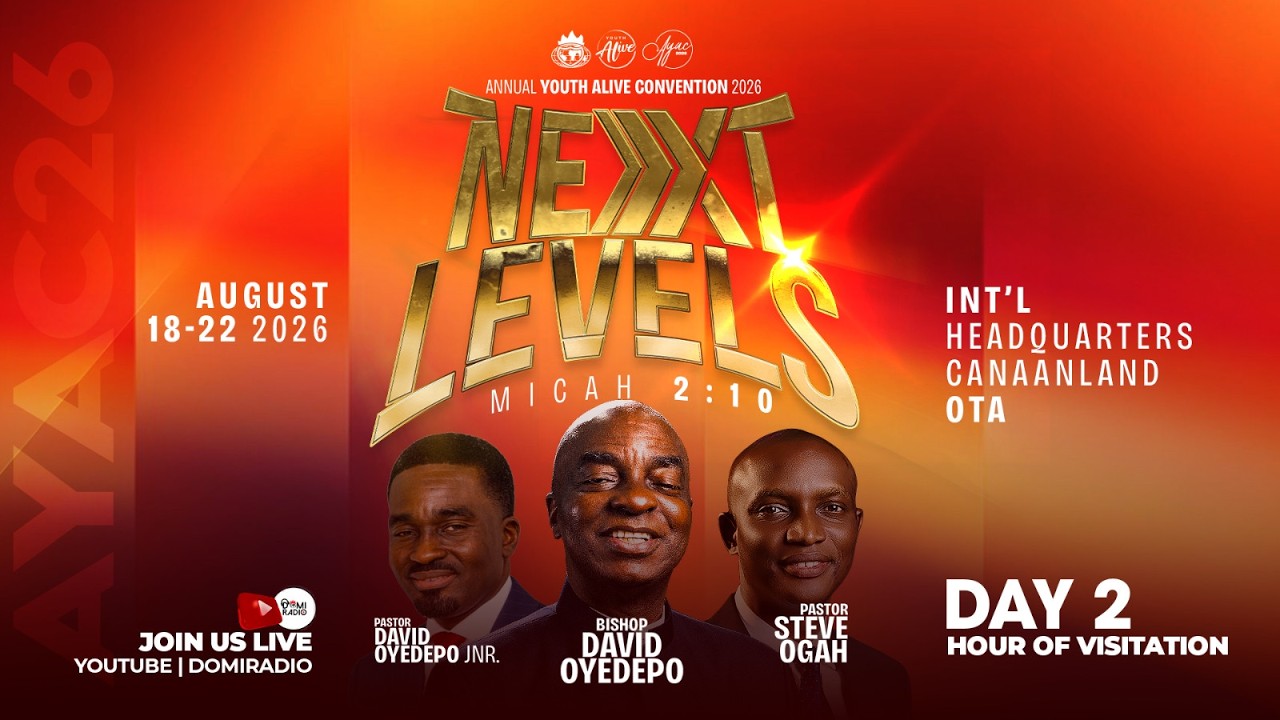 AYAC2026: ANNUAL YOUTH ALIVE CONVENTION | HOUR OF VISITATION | 19 AUGUST 2026 | FAITH TABERNACLE OTA cover art