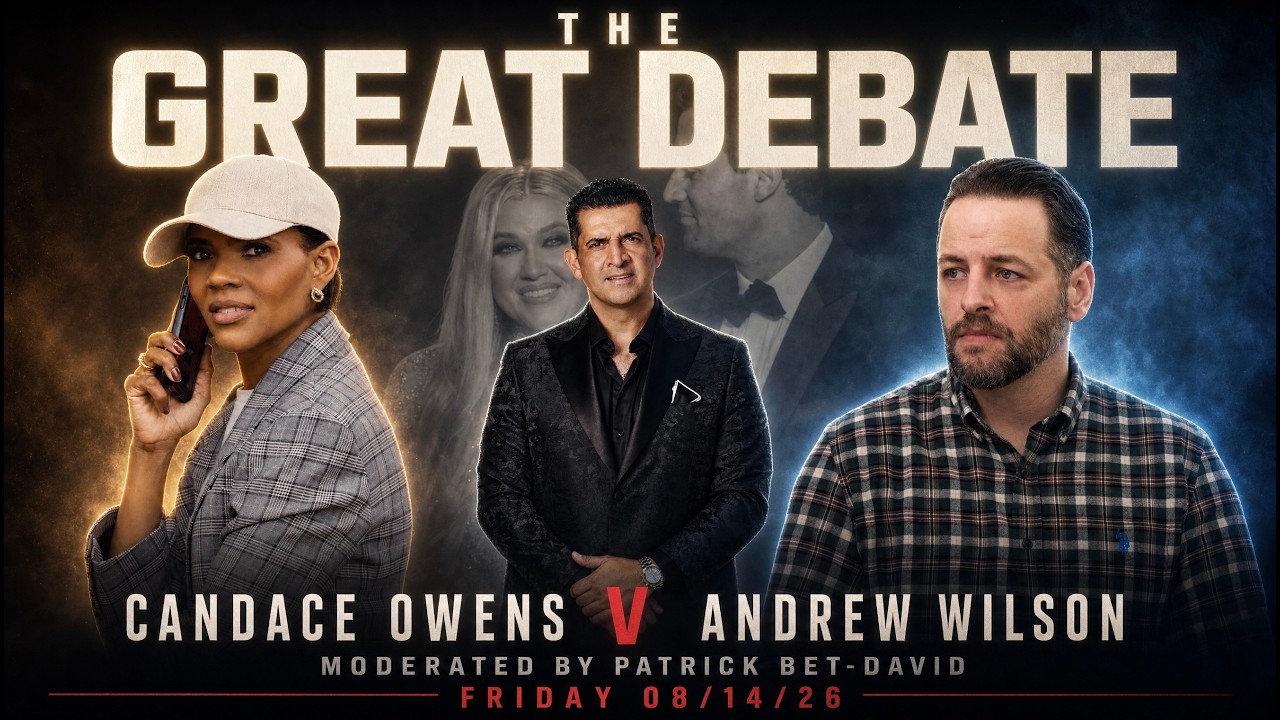 Candace Owens vs Andrew Wilson: The Great Debate. cover art