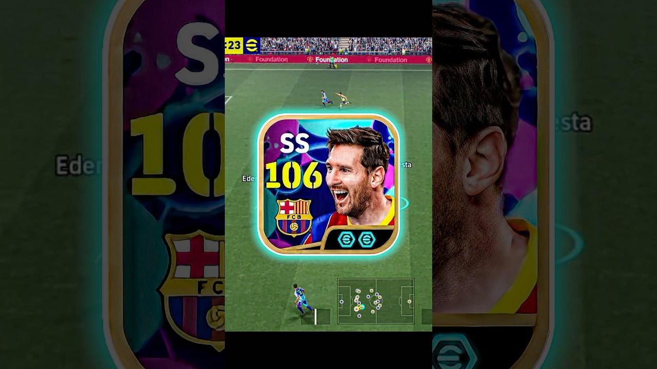 1800 Coin Ambassador Messi Passing ๐ช#efootball #efootballmobile #pes #shorts cover art