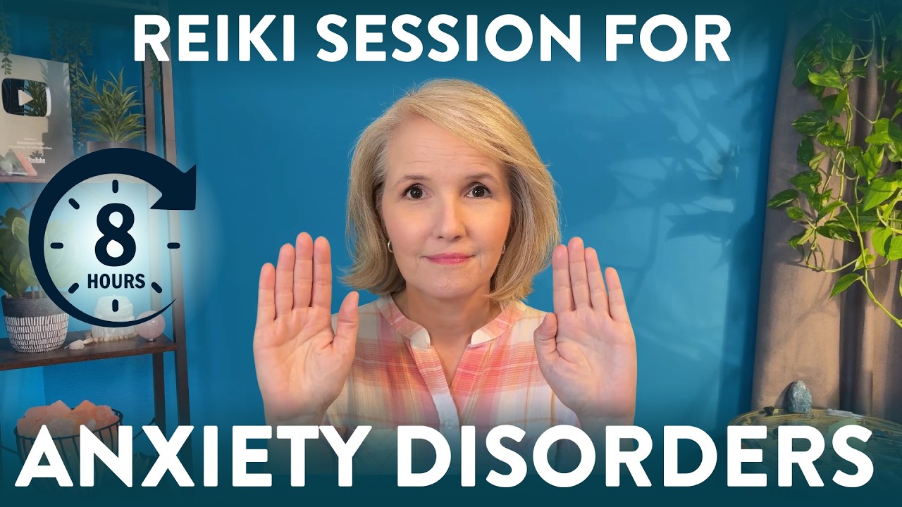 8-Hour Reiki to Ease Panic, Worry, and Racing Thoughts | Energy Healing for Anxiety Disorders cover art