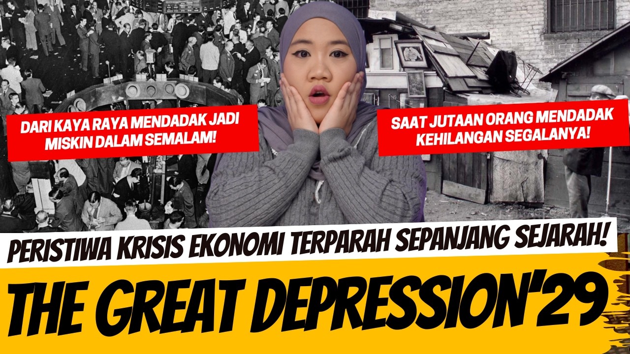 THE GREAT DEPRESSION 1929 - KISAH SATU NEGARA JATUH MISKIN DALAM WAKTU SATU HARI! cover art