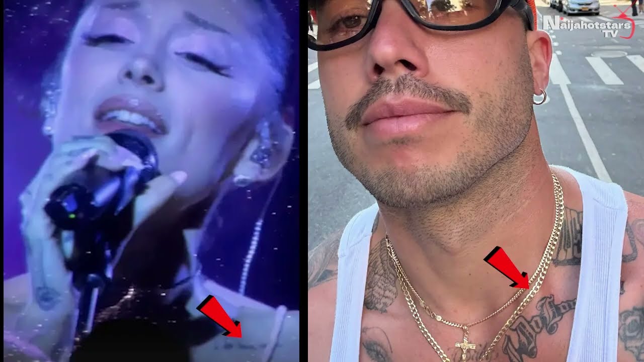 Ariana Grande Debuts Matching Tattoo With Ricky Alvarez cover art