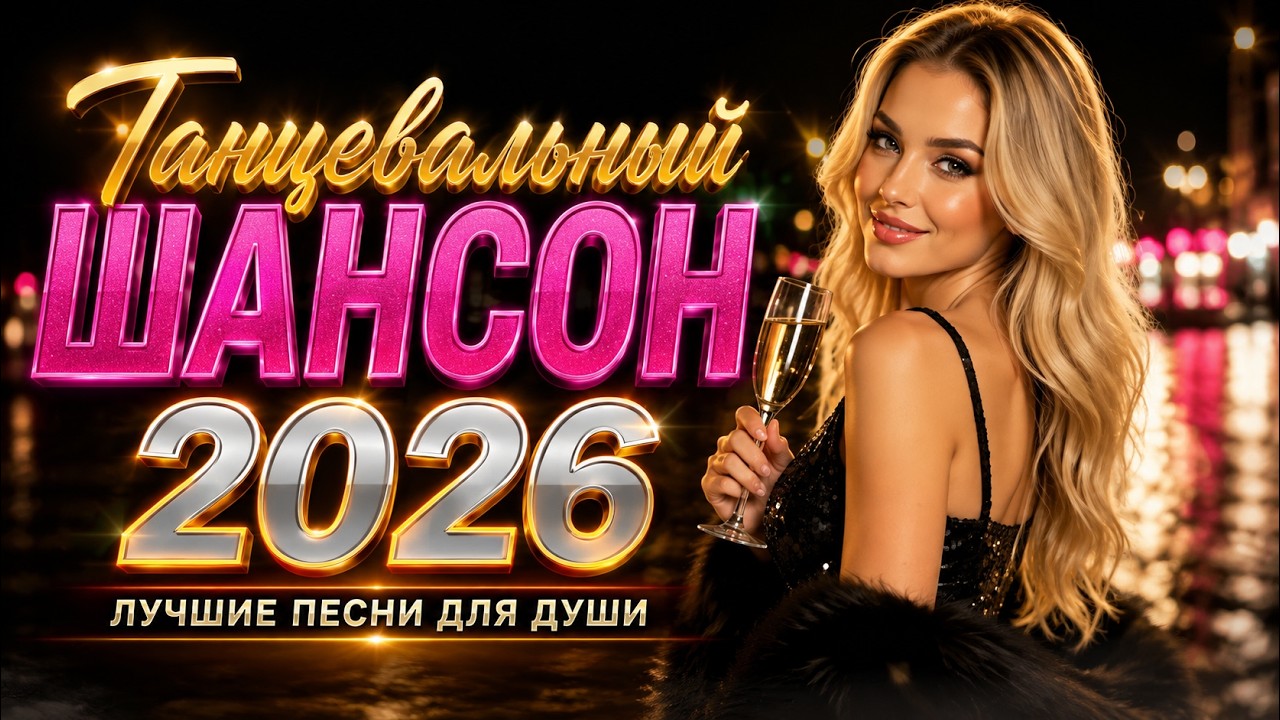 Танцевальный Шансон 2026 🎶 Шансон Микс | Золотые Русские Хиты Нон-Стоп cover art